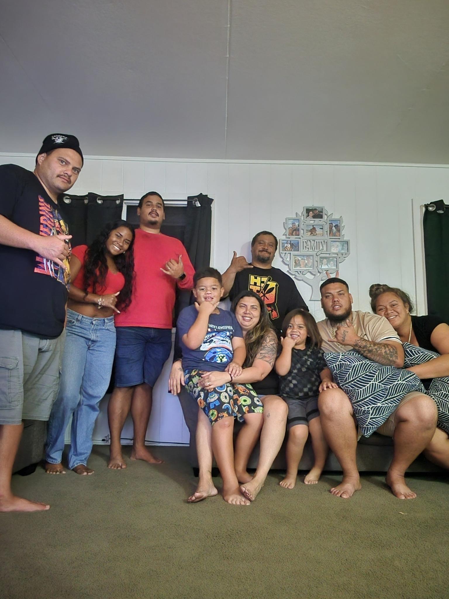 A group of people posing for a photo