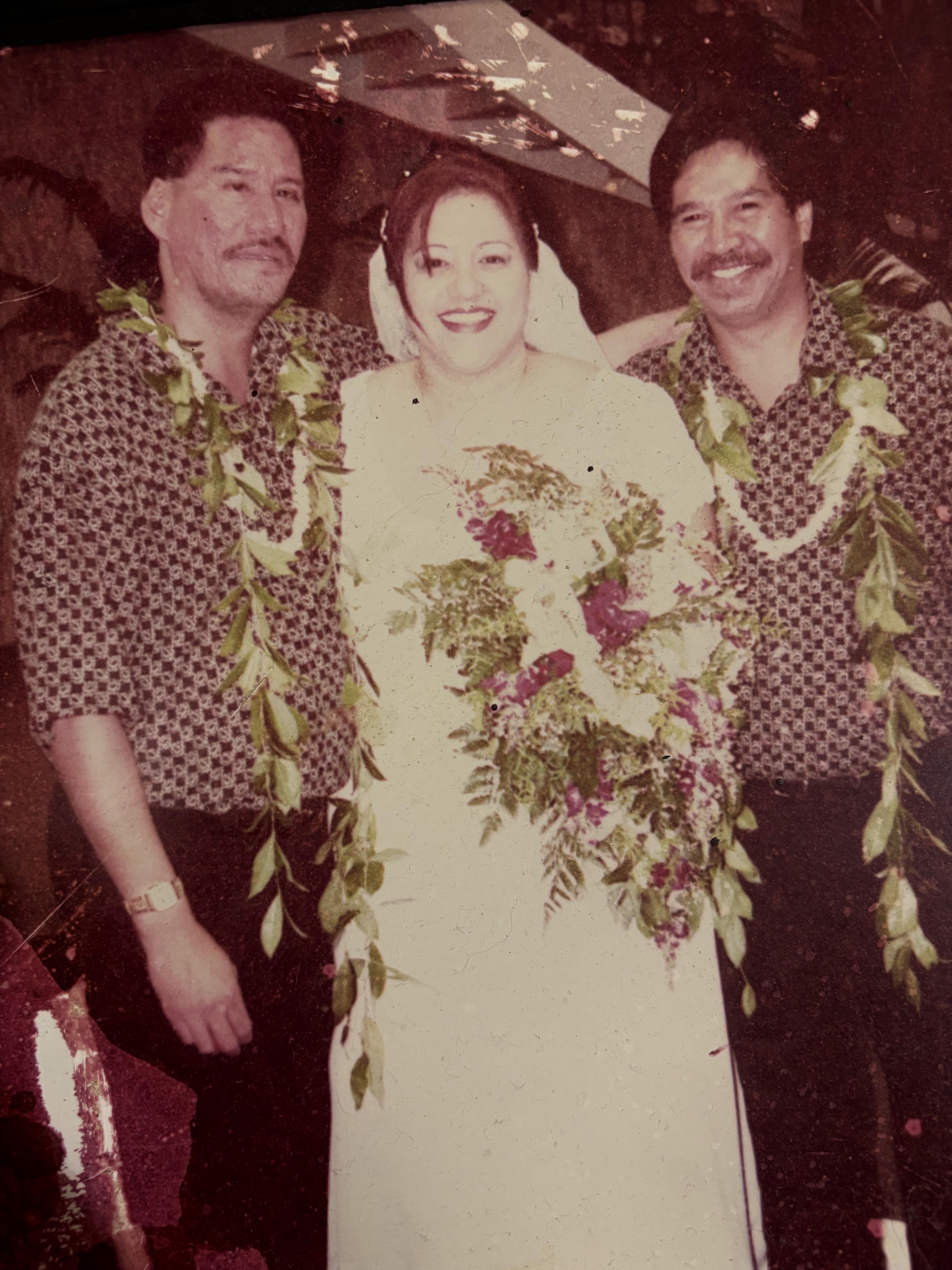 A man and woman posing for a picture