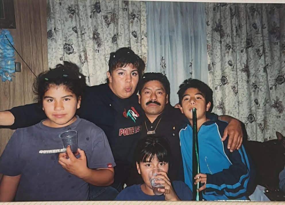 A group of people posing for a photo