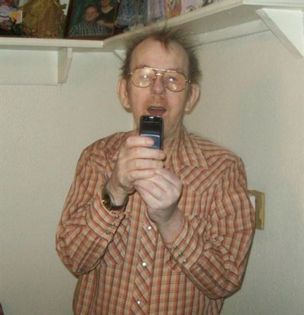 A man holding a phone