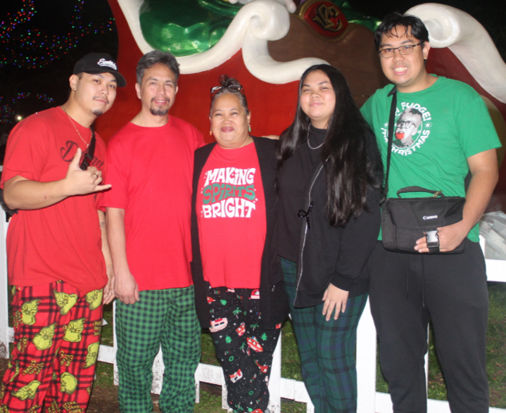 A group of people posing for a photo