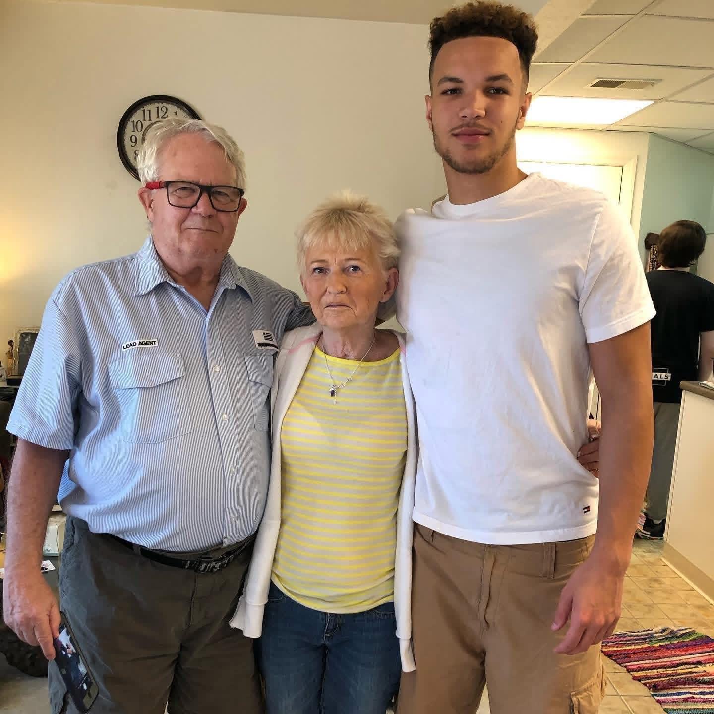 A group of people posing for a photo