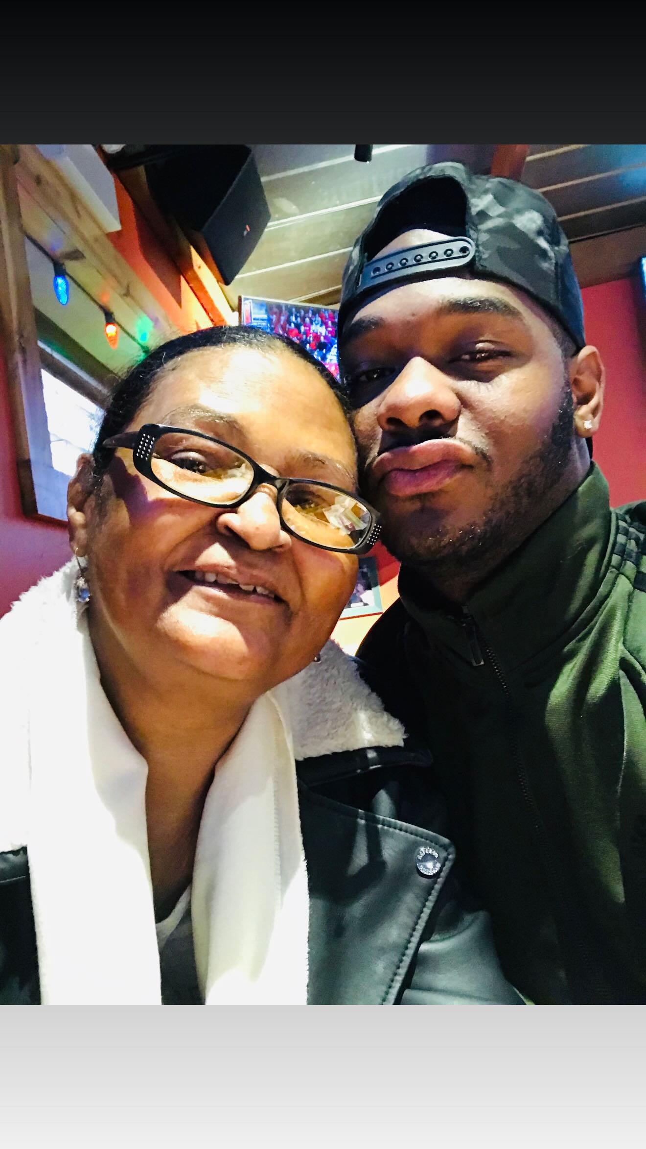 A man and woman taking a selfie