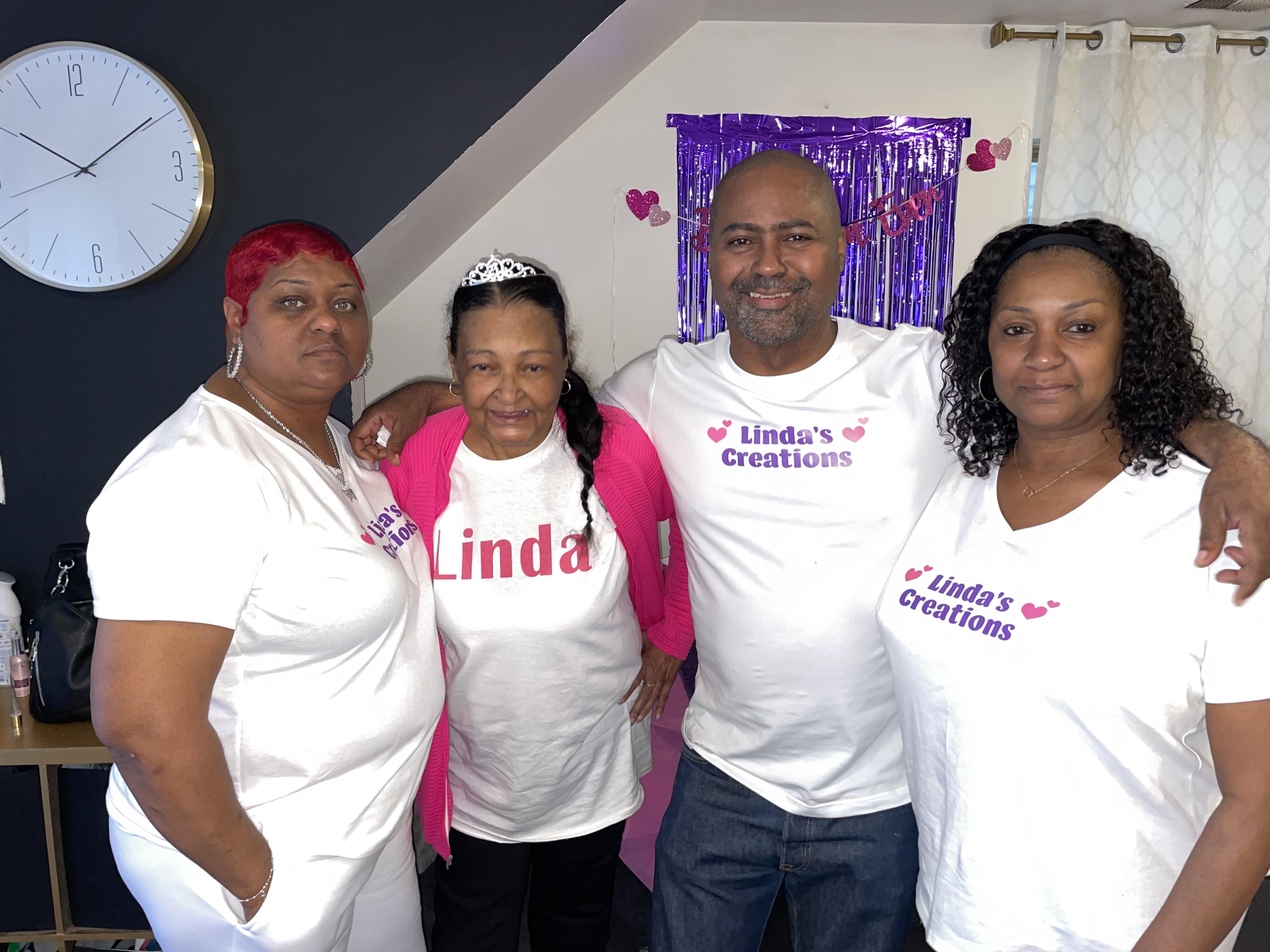 A group of people posing for a photo