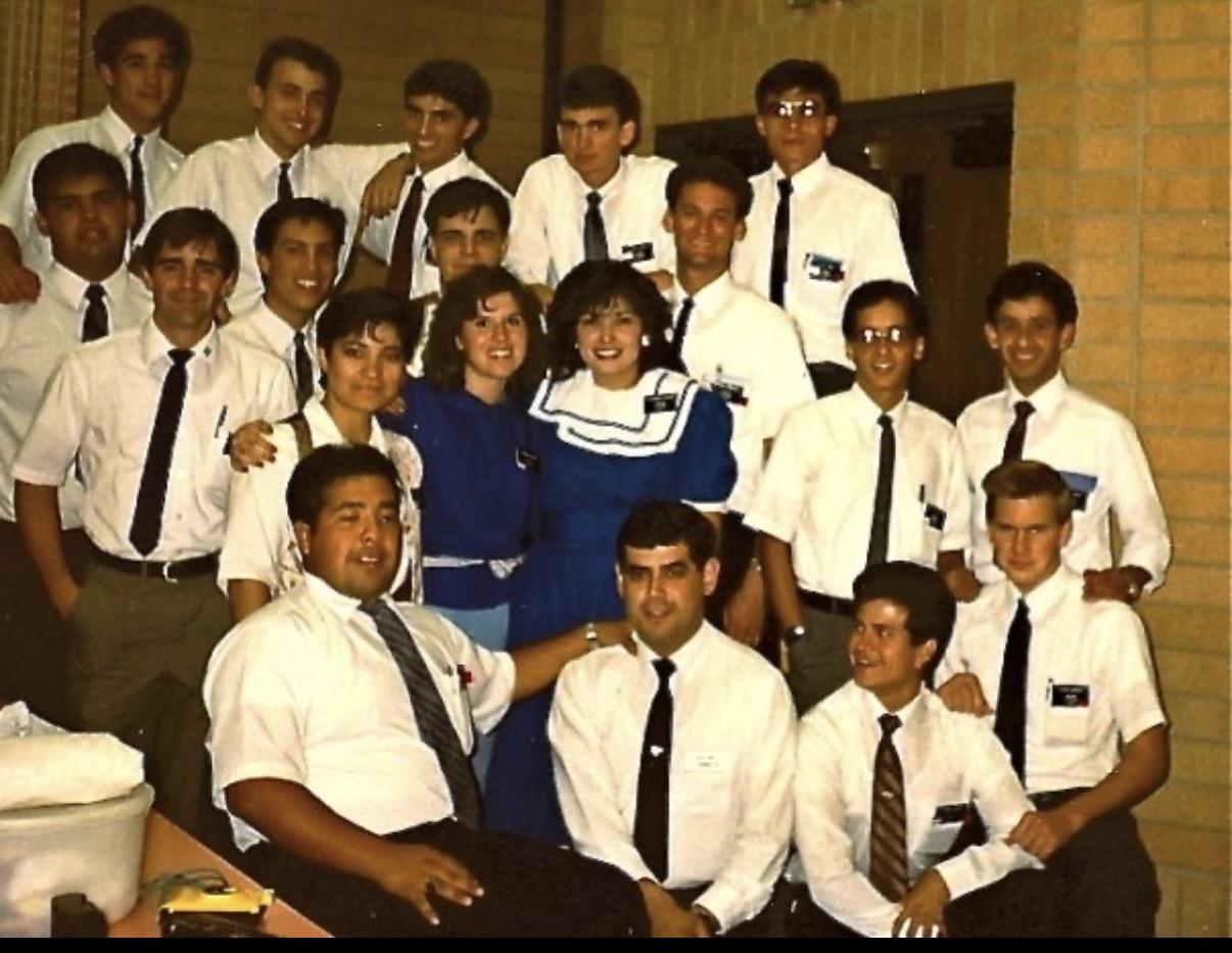 A group of people posing for a photo