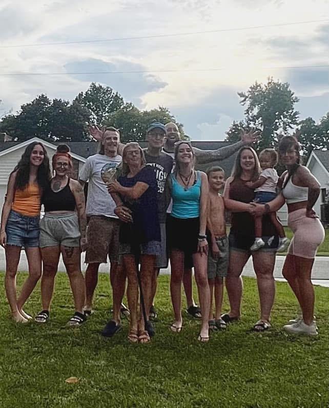 A group of people posing for a photo