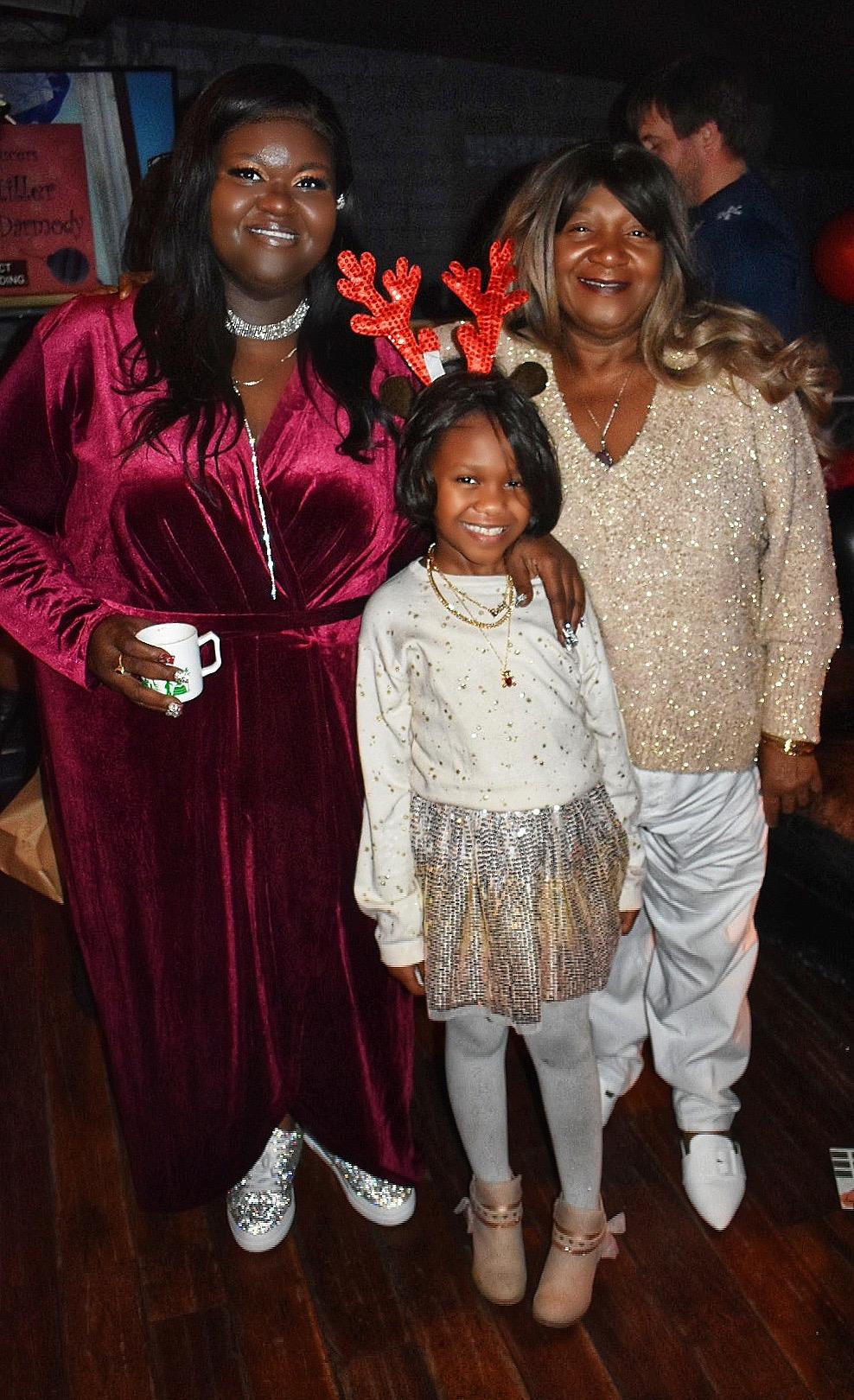 A group of women posing for a picture