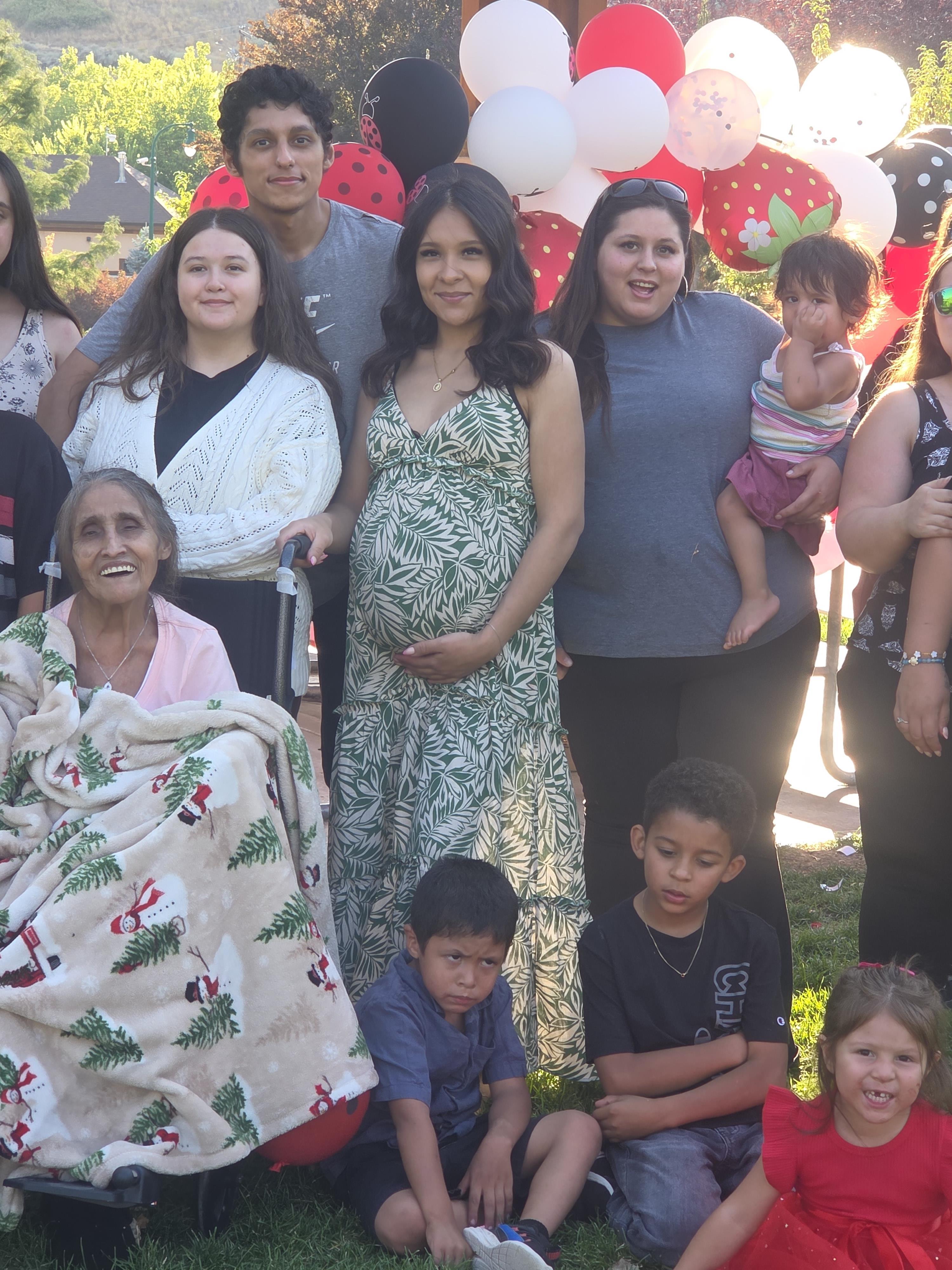 A group of people posing for a photo