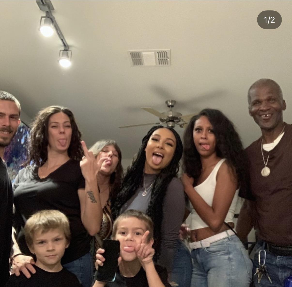 A group of people posing for a photo