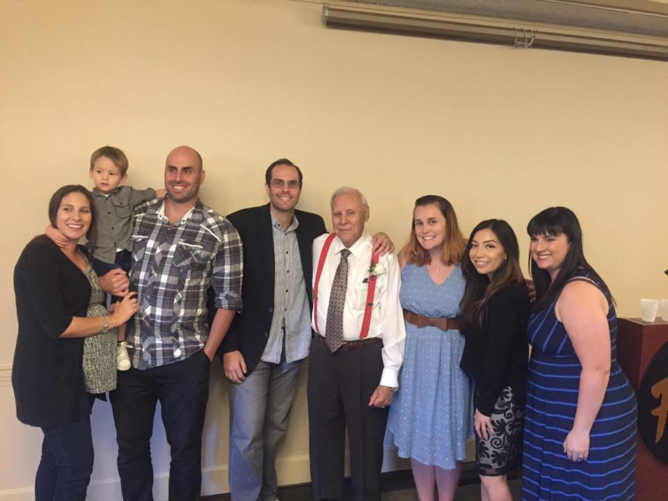 A group of people posing for a photo