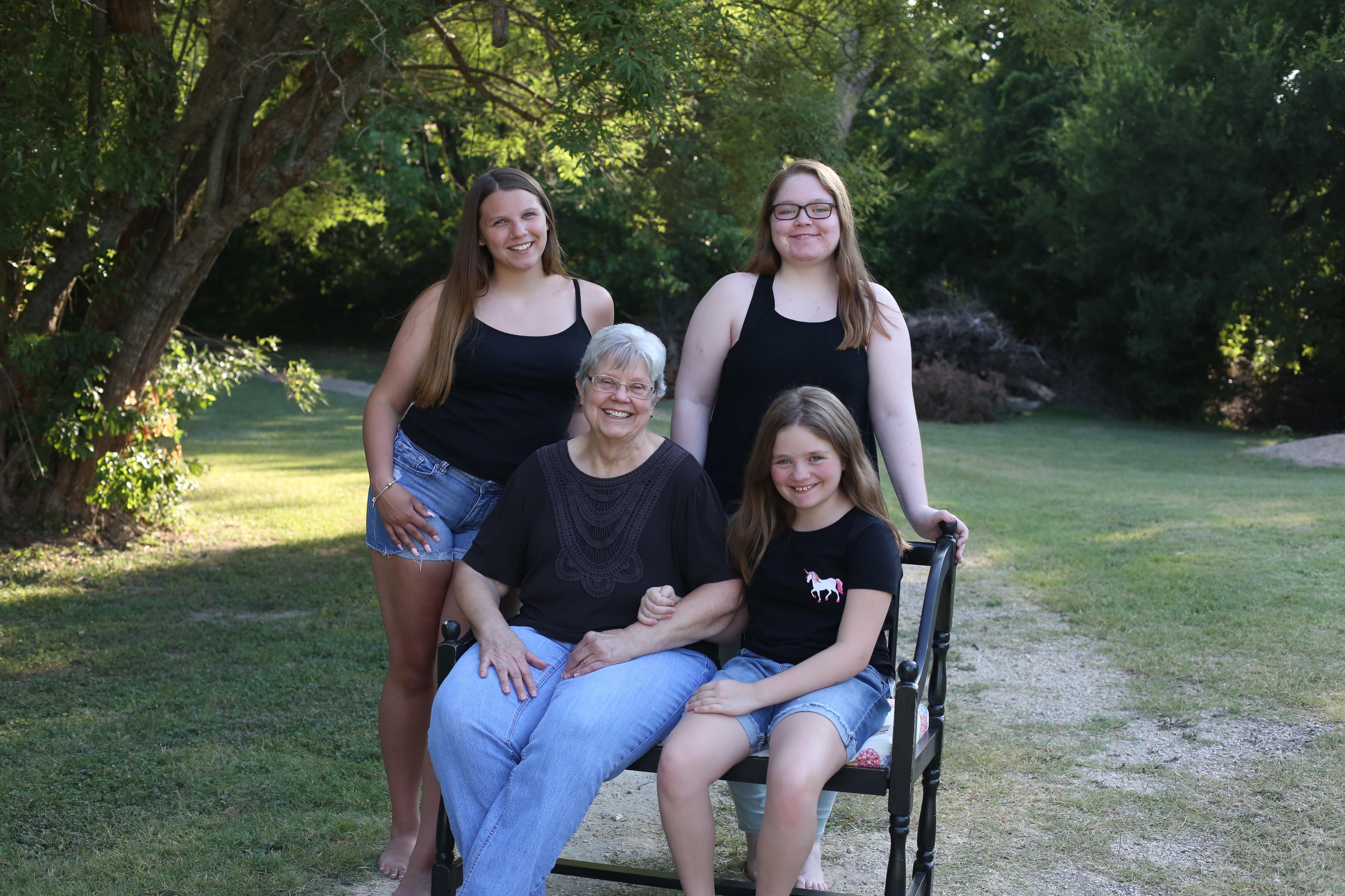A group of people posing for a photo