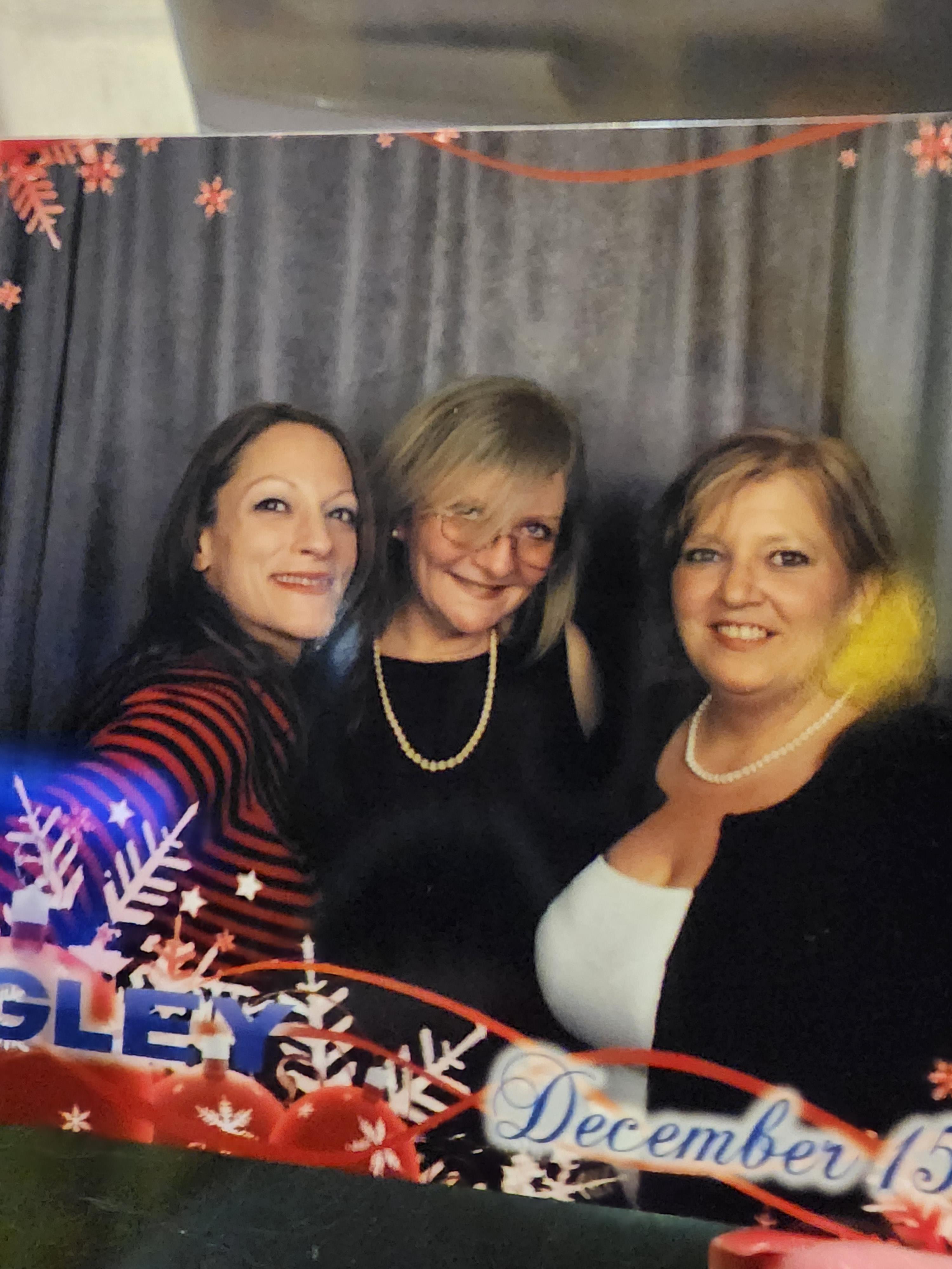 A group of women posing for a photo