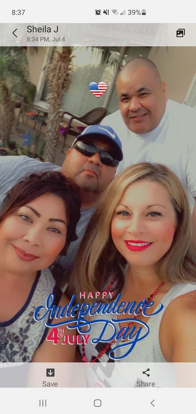 A group of people taking a selfie
