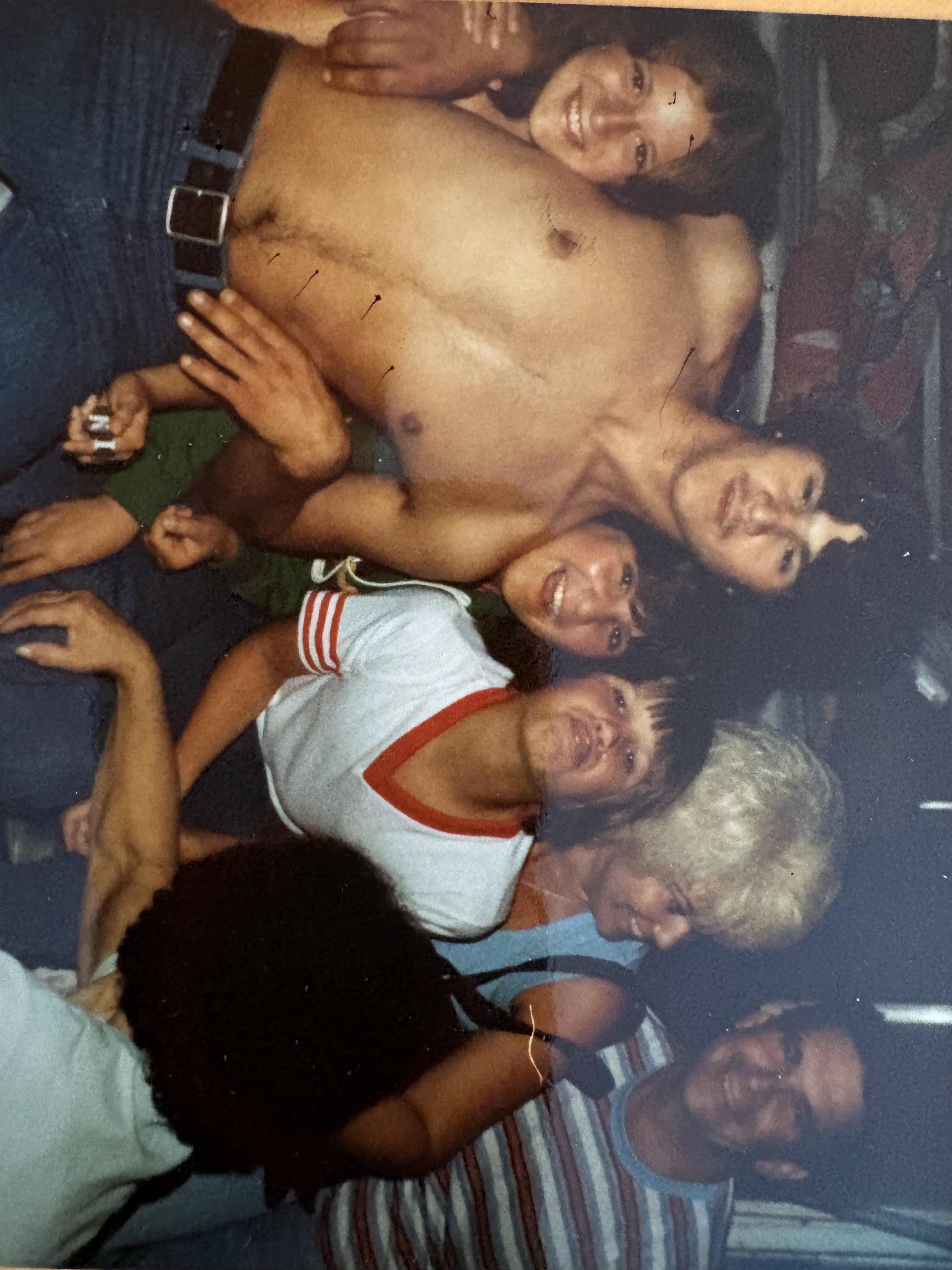 A group of people posing for a photo