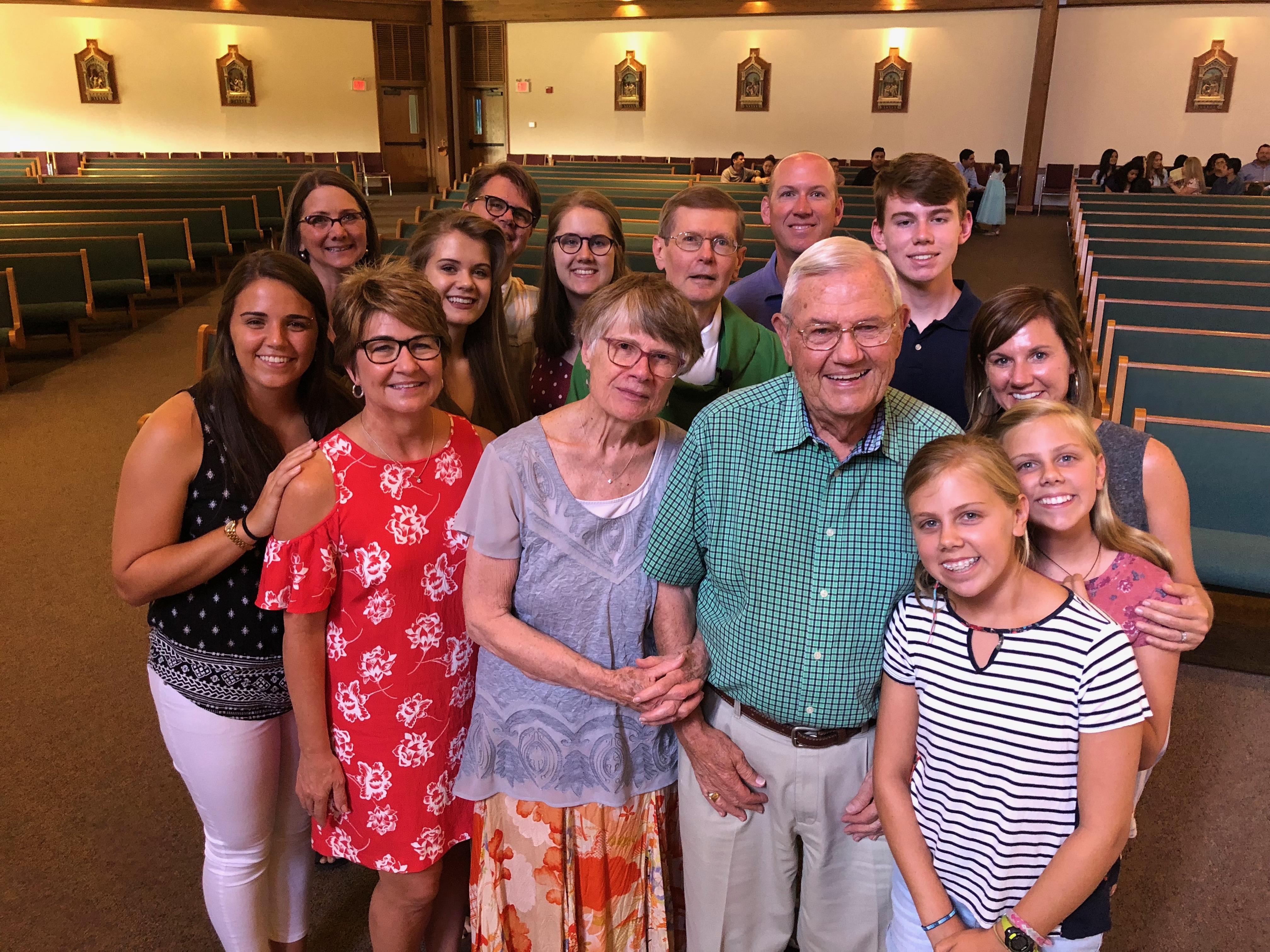 A group of people posing for a photo