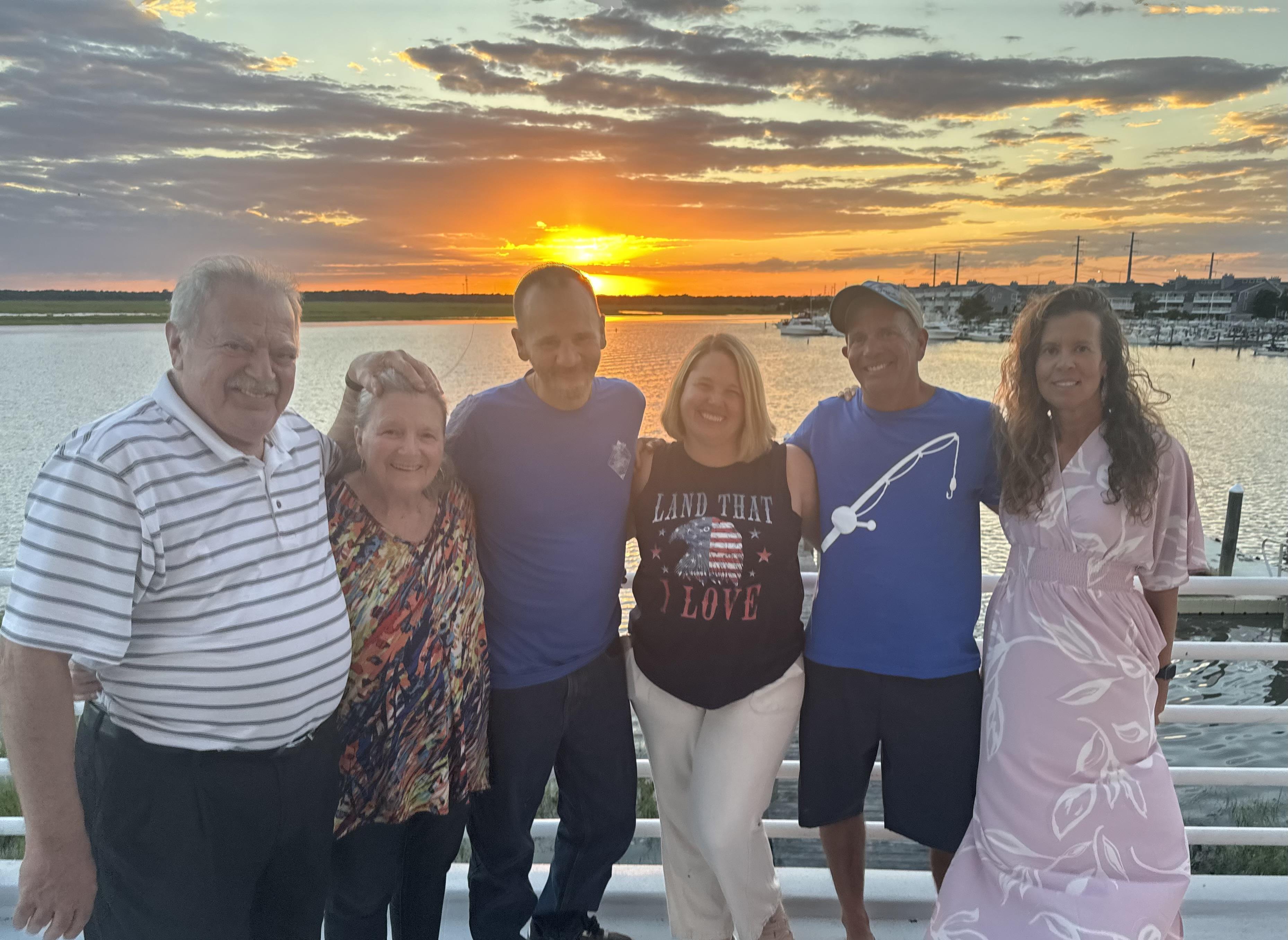 A group of people posing for a photo