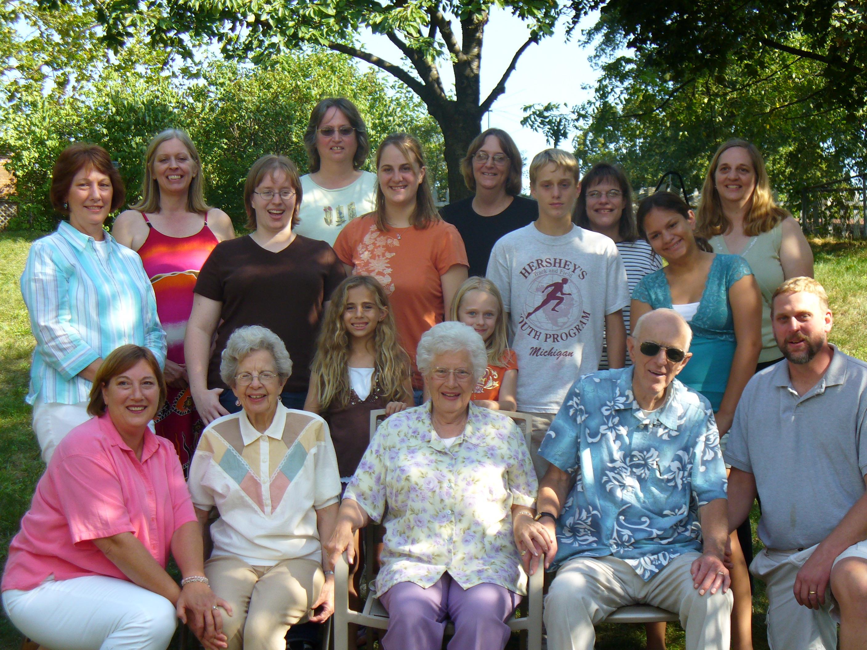 A group of people posing for a photo