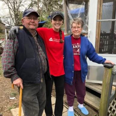 A group of people posing for a photo
