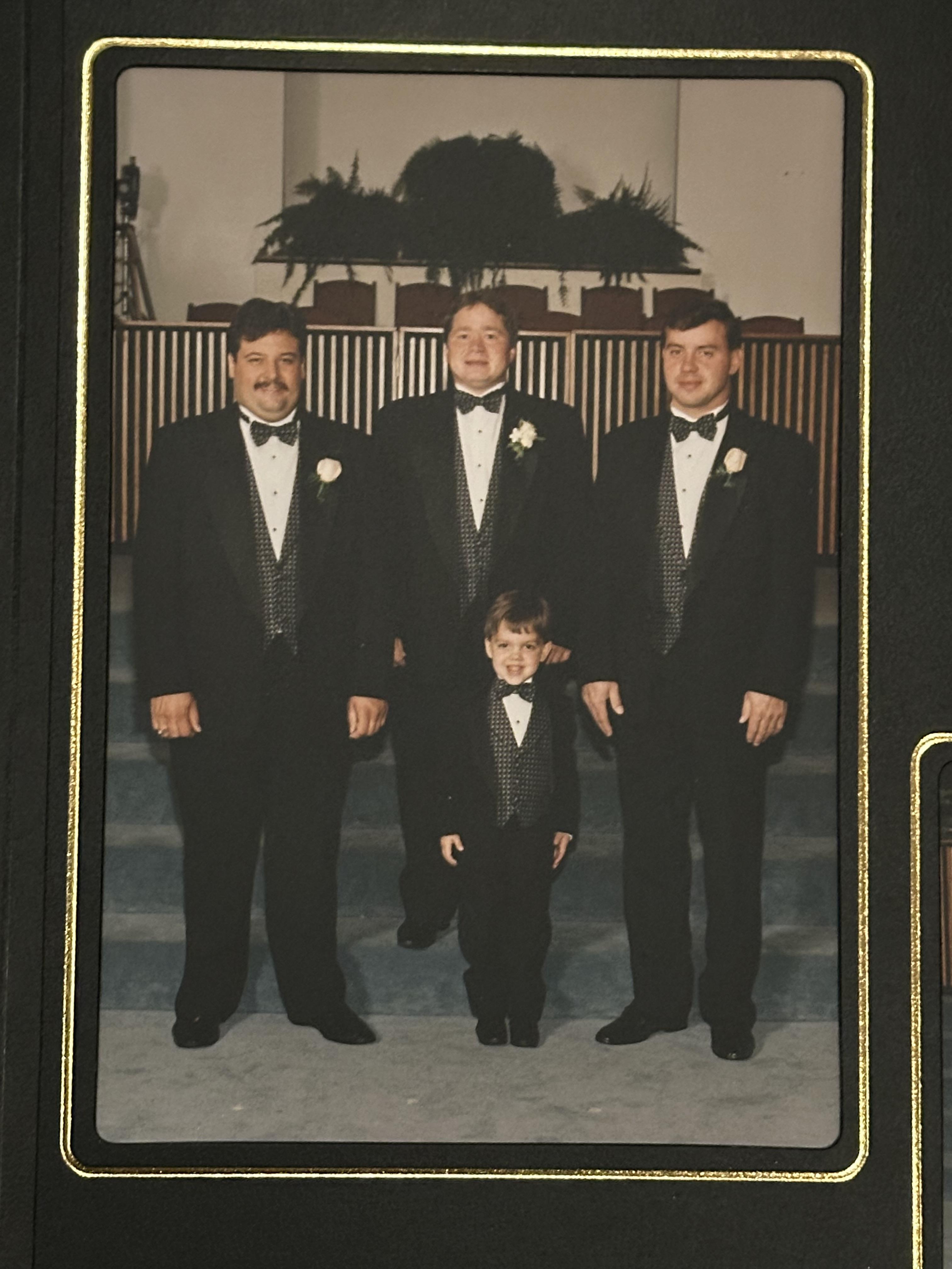 A group of men in suits