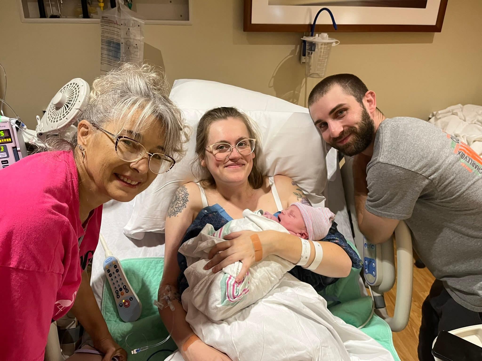 A group of people posing for a photo
