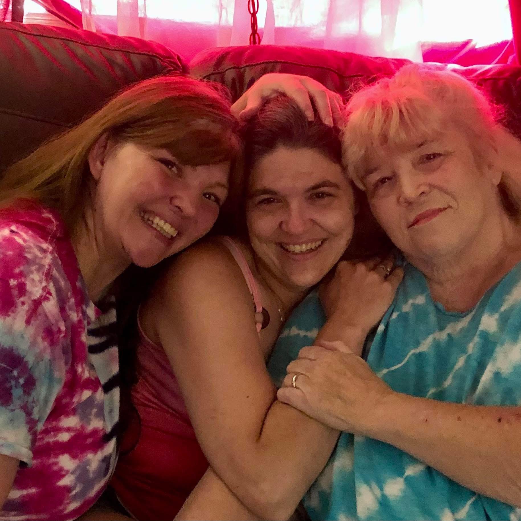 A group of women posing for a picture