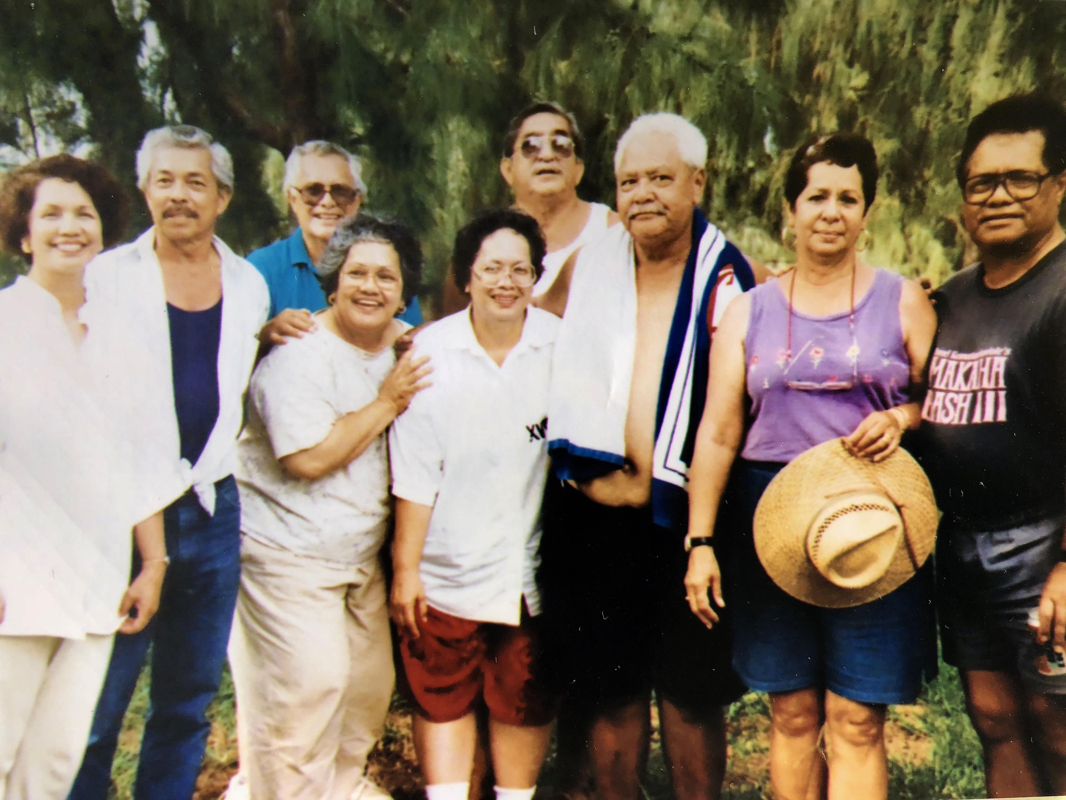 A group of people posing for a photo