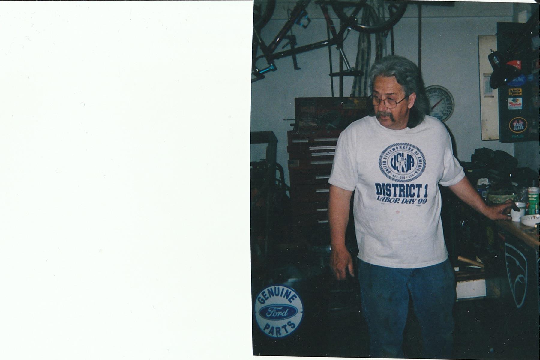 A man standing in a room