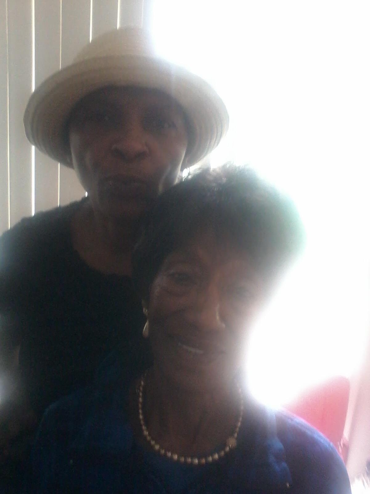 A man and woman taking a selfie