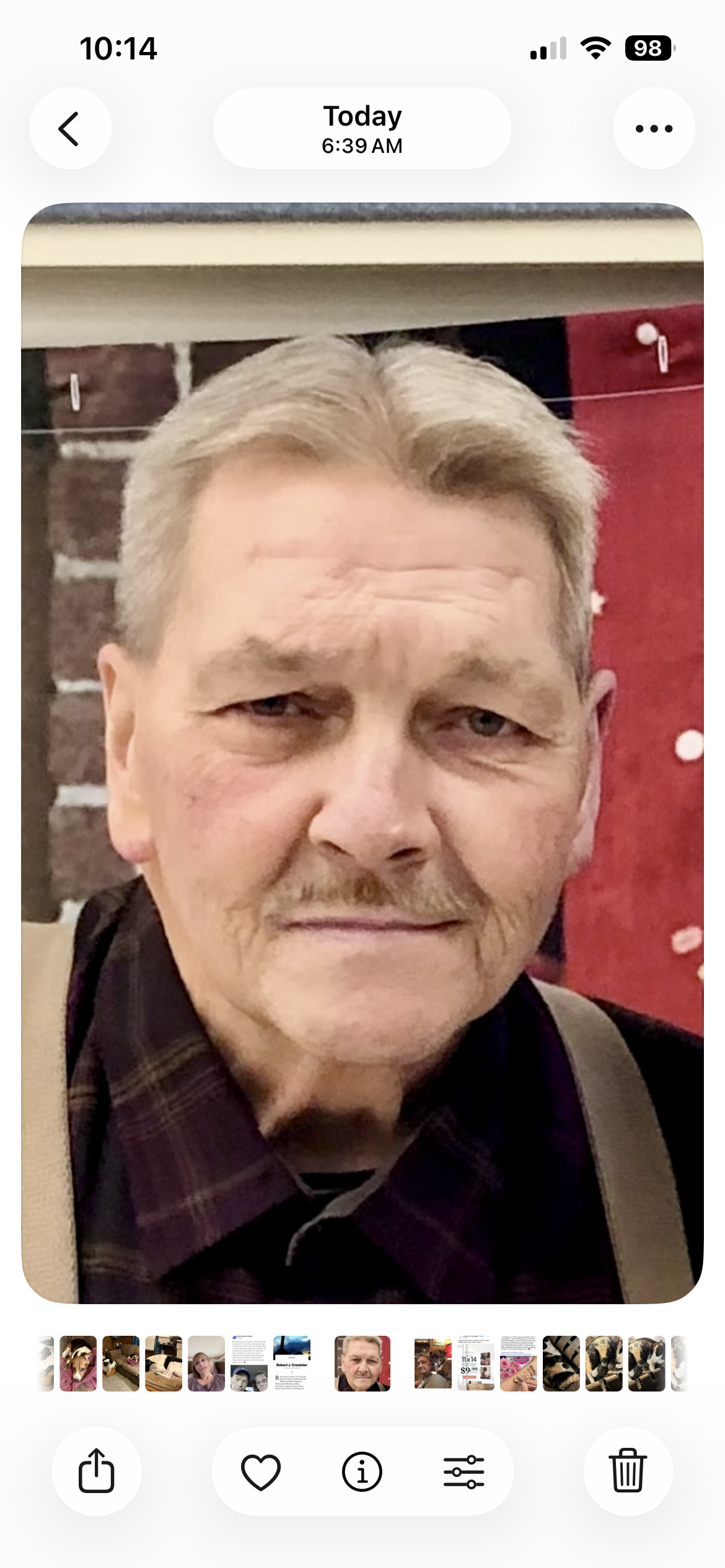 A man with a mustache