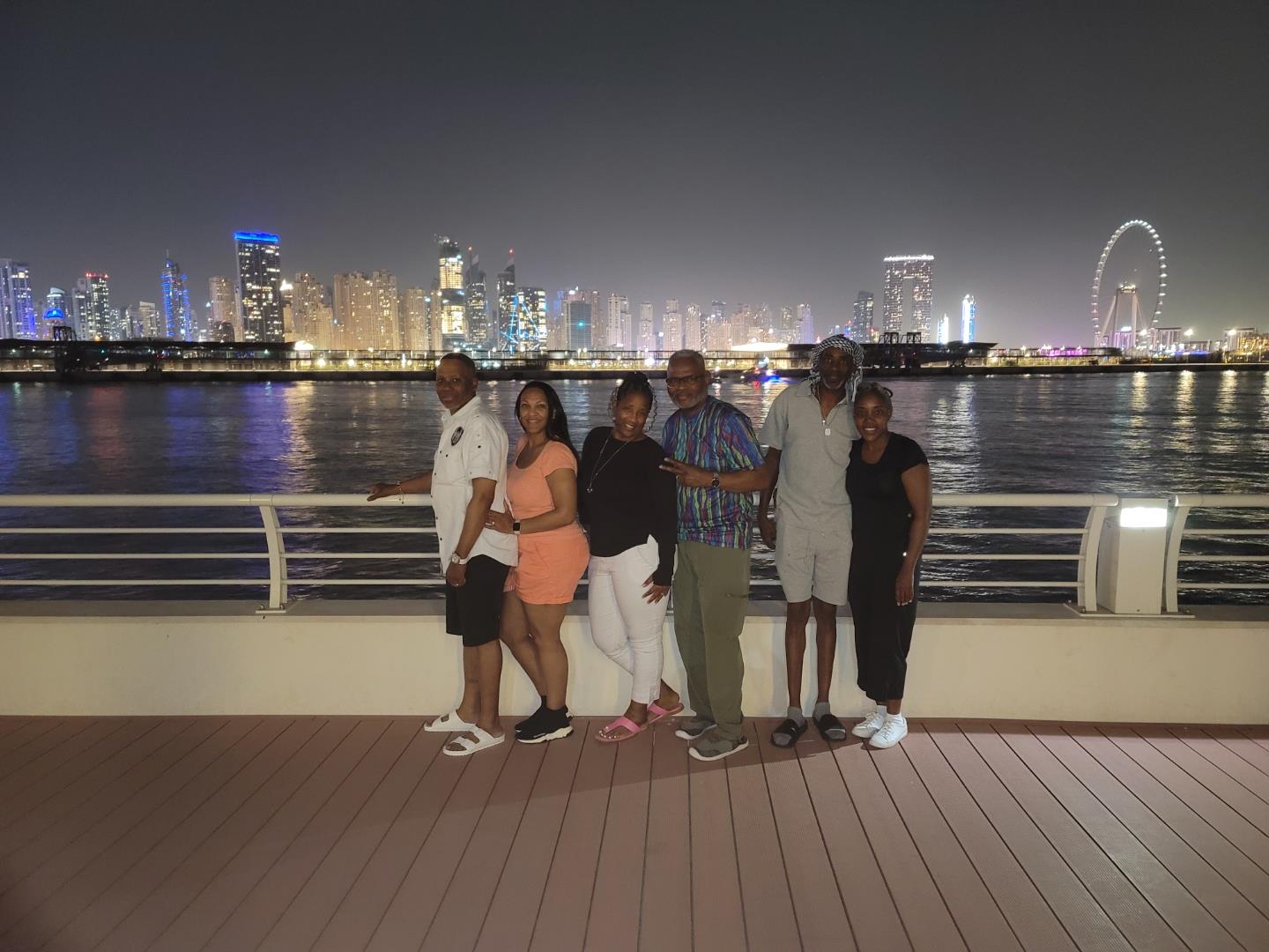 A group of people posing for a photo