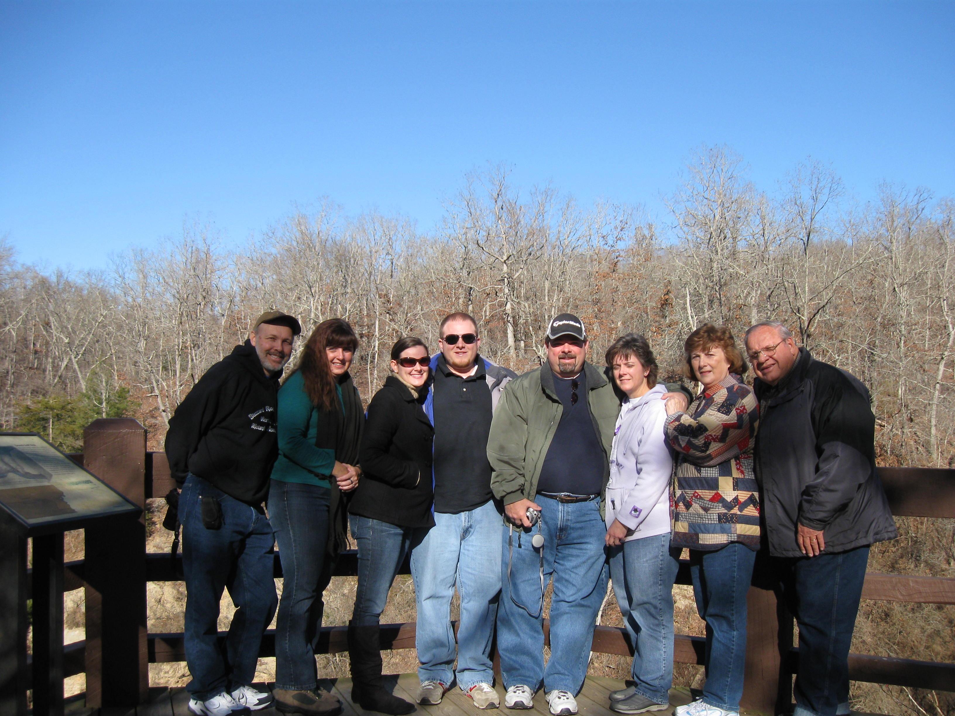 A group of people posing for a photo