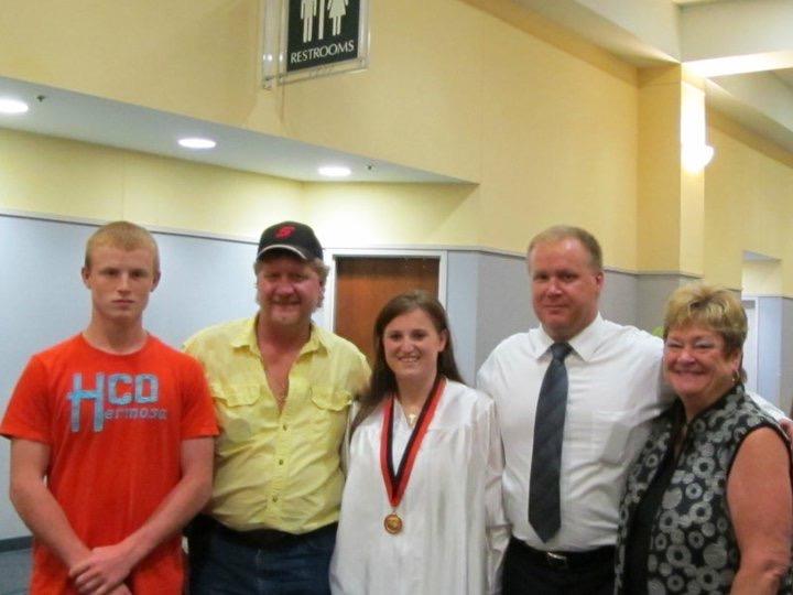 A group of people posing for a photo
