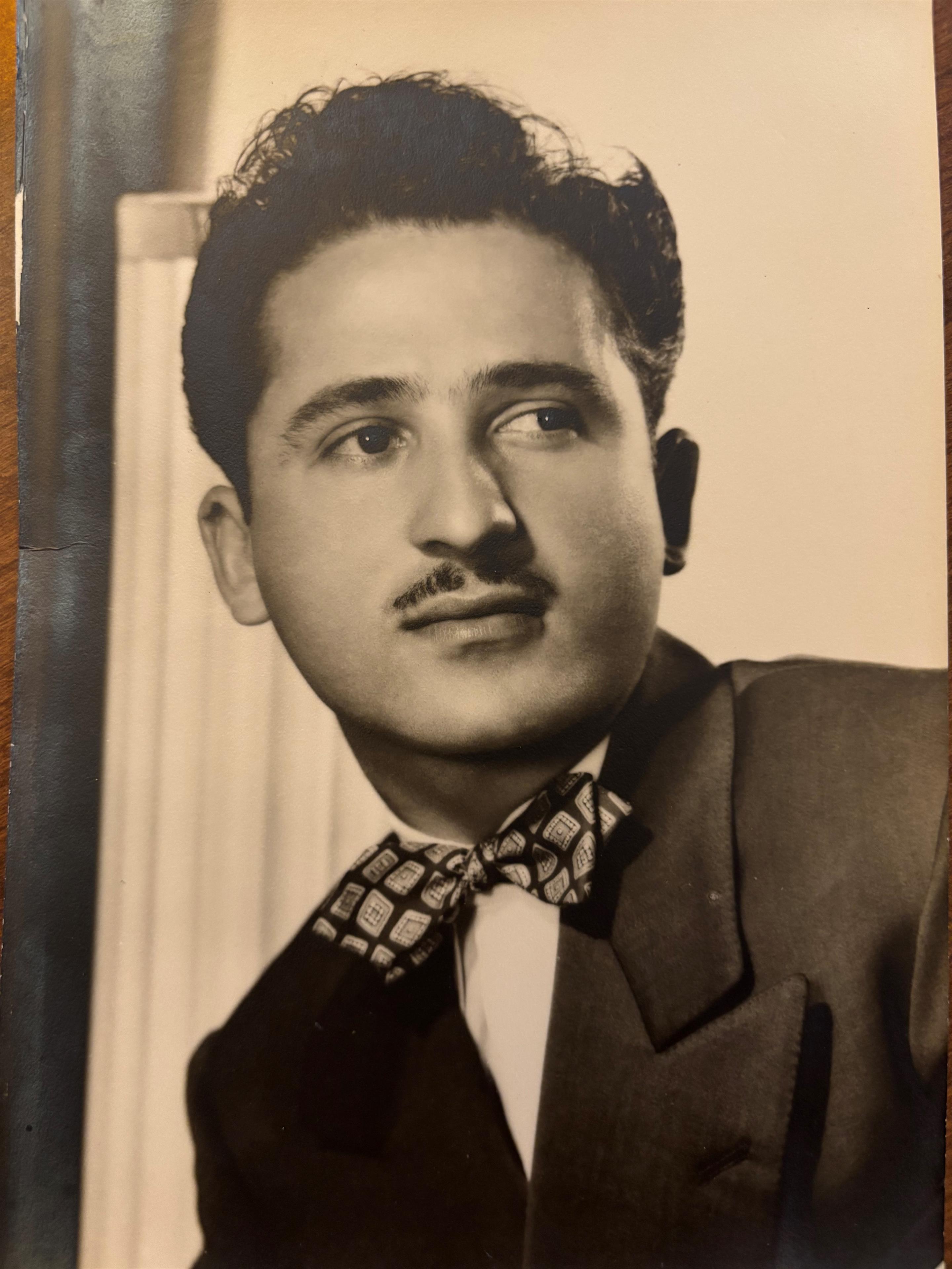 A man with a mustache