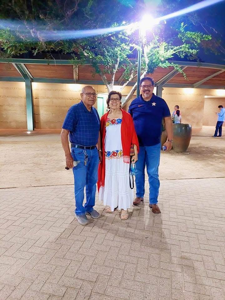 A group of people posing for a photo