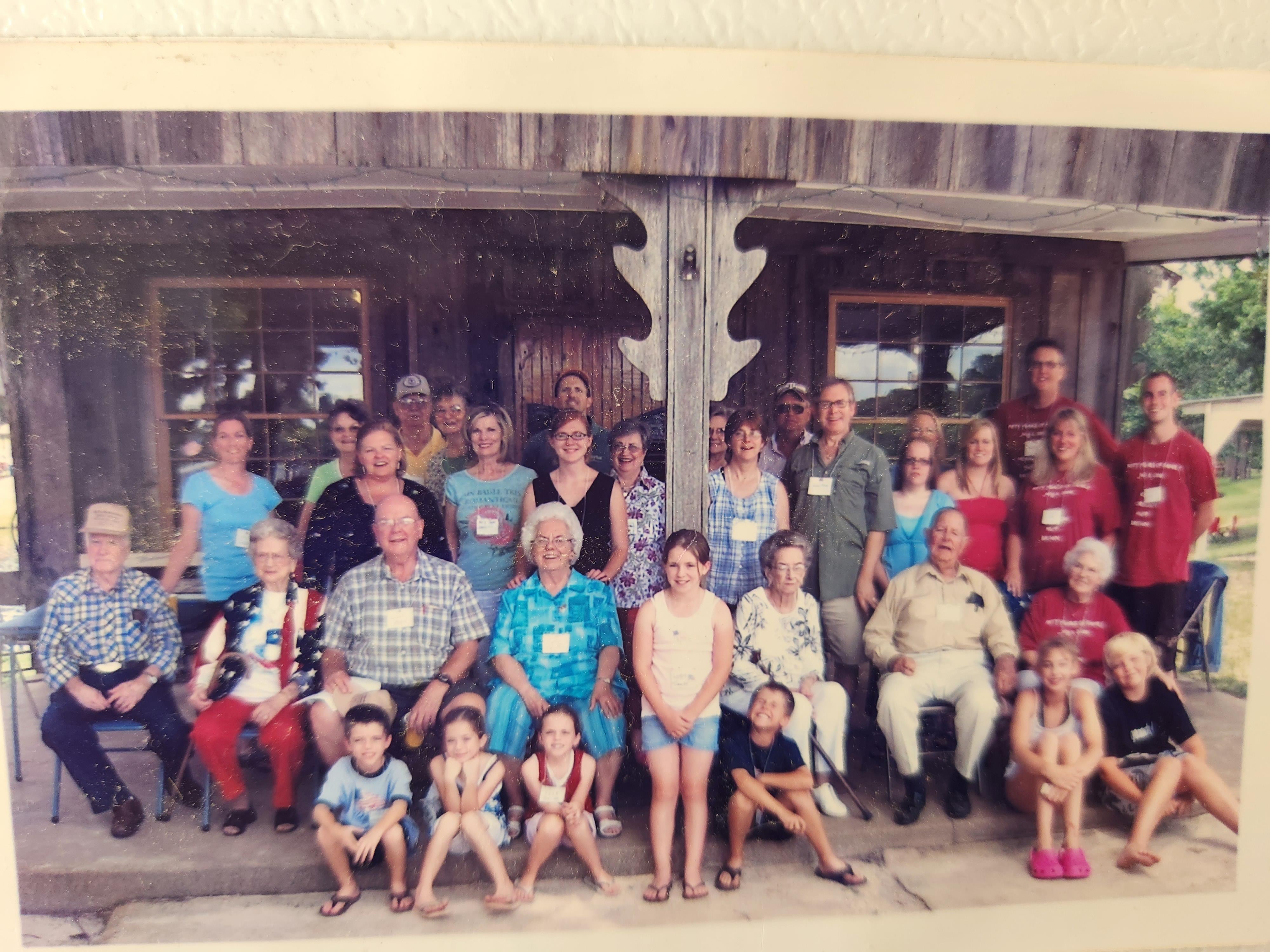 A group of people posing for a photo