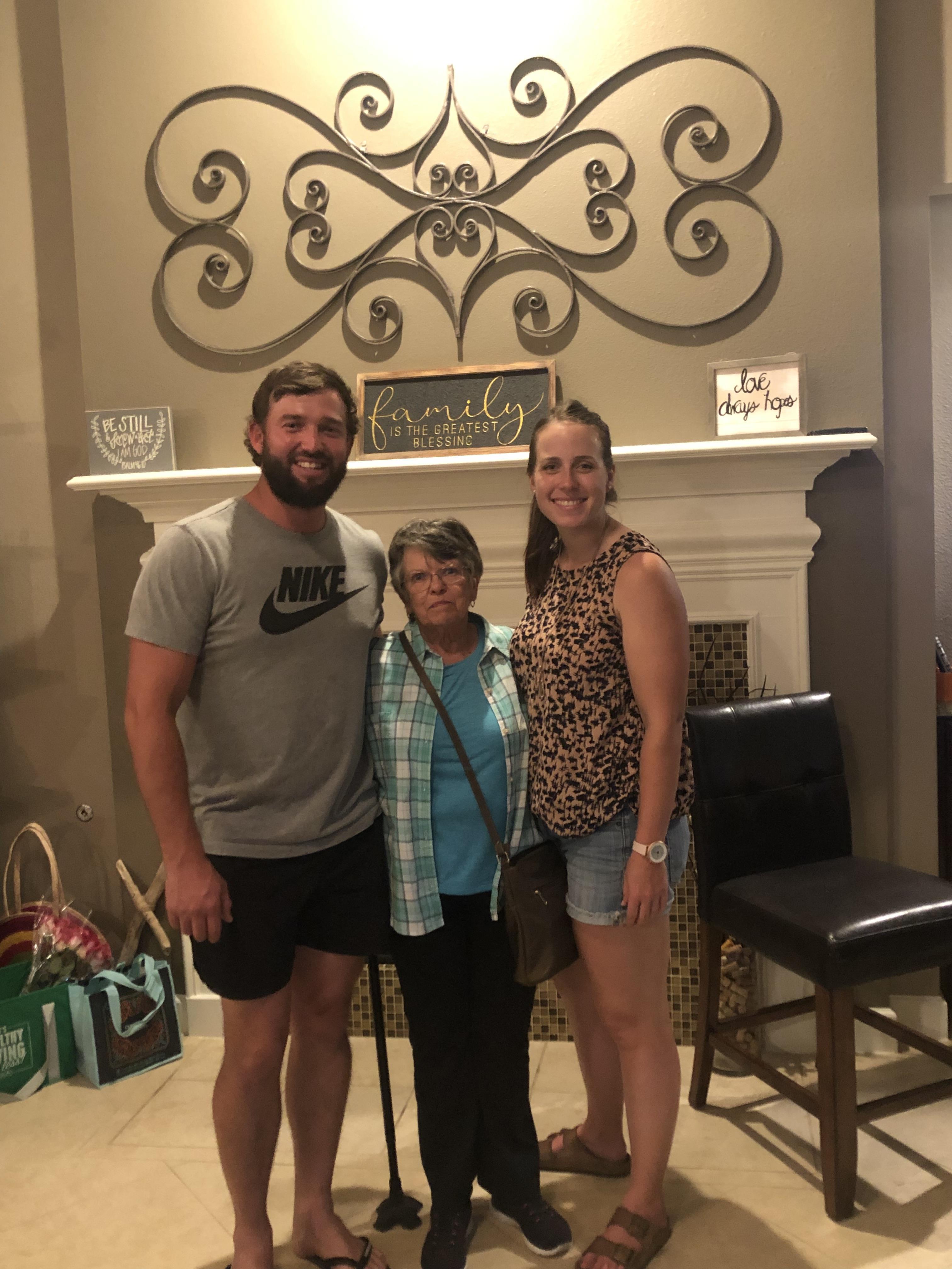 A group of people posing for a photo