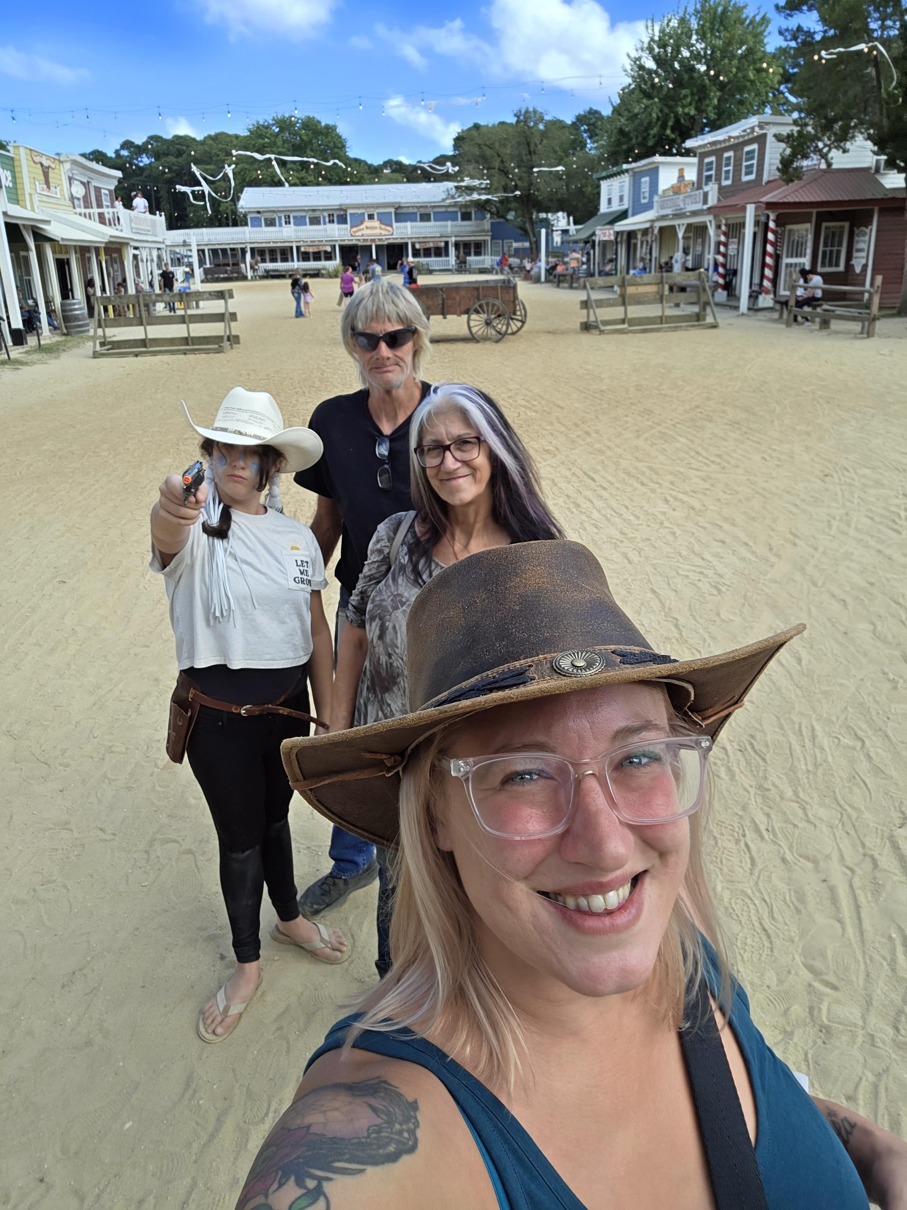 A group of people posing for a selfie