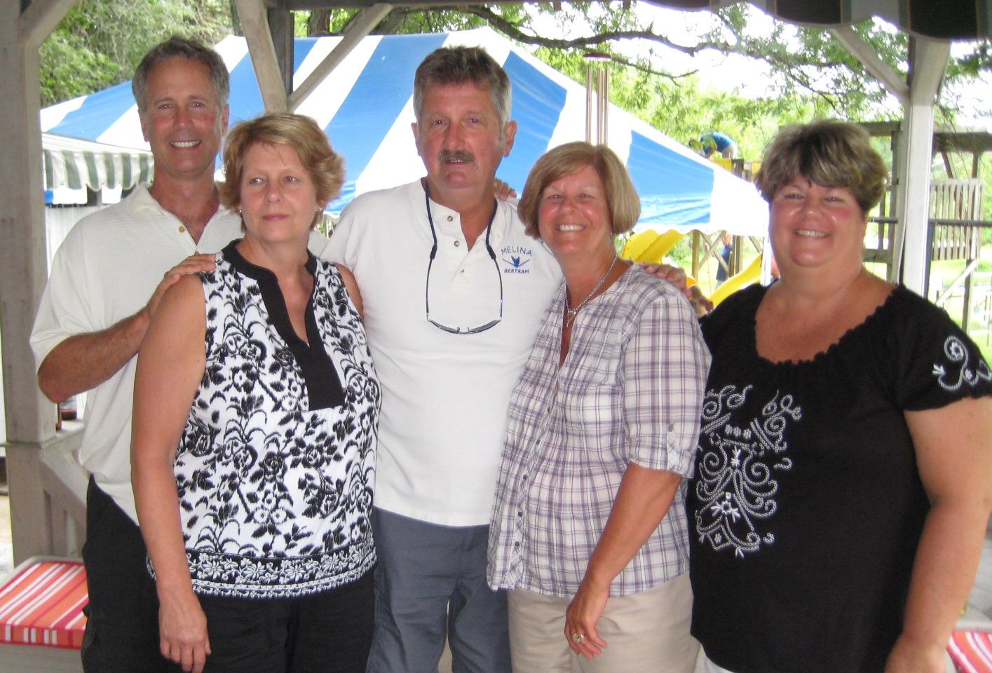 A group of people posing for a photo