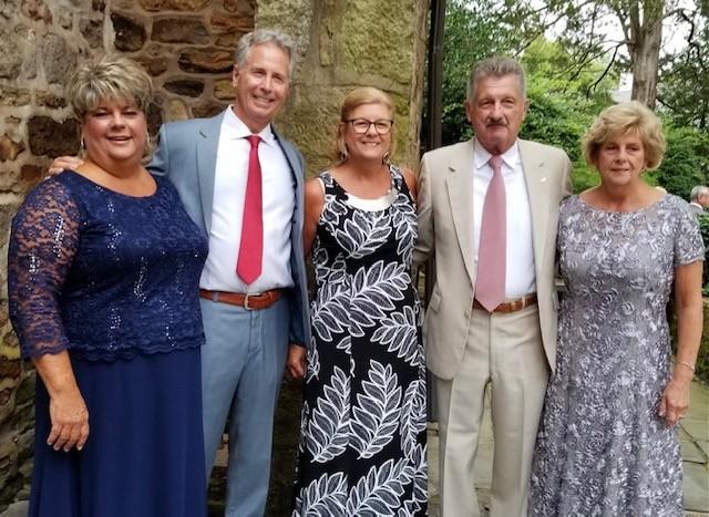 A group of people posing for a photo