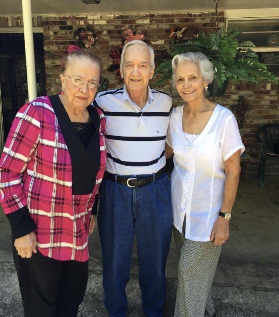 A group of people standing together