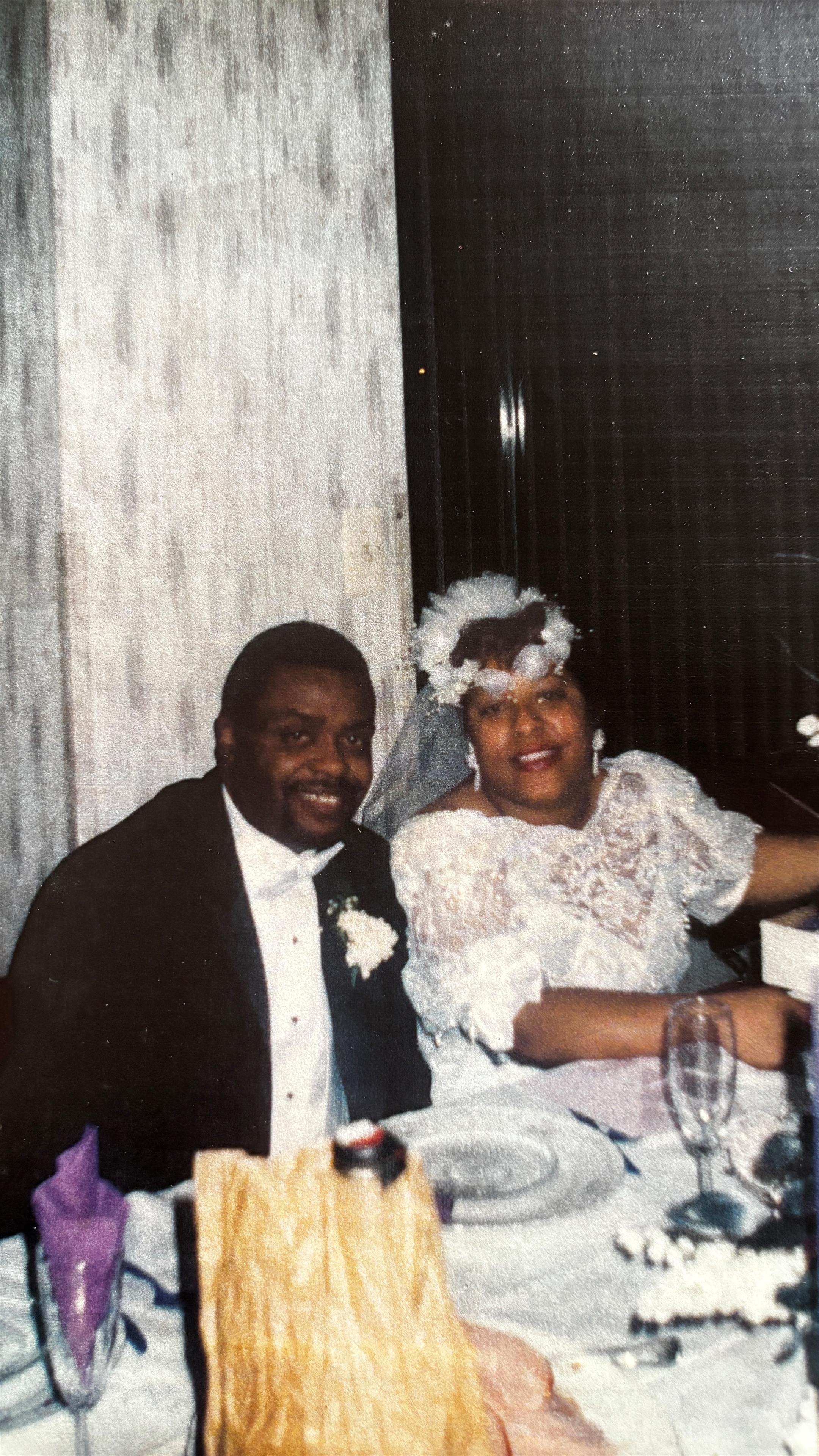A man and woman sitting together