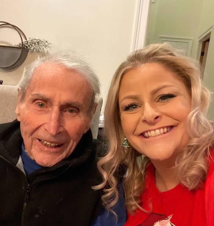 A man and woman taking a selfie