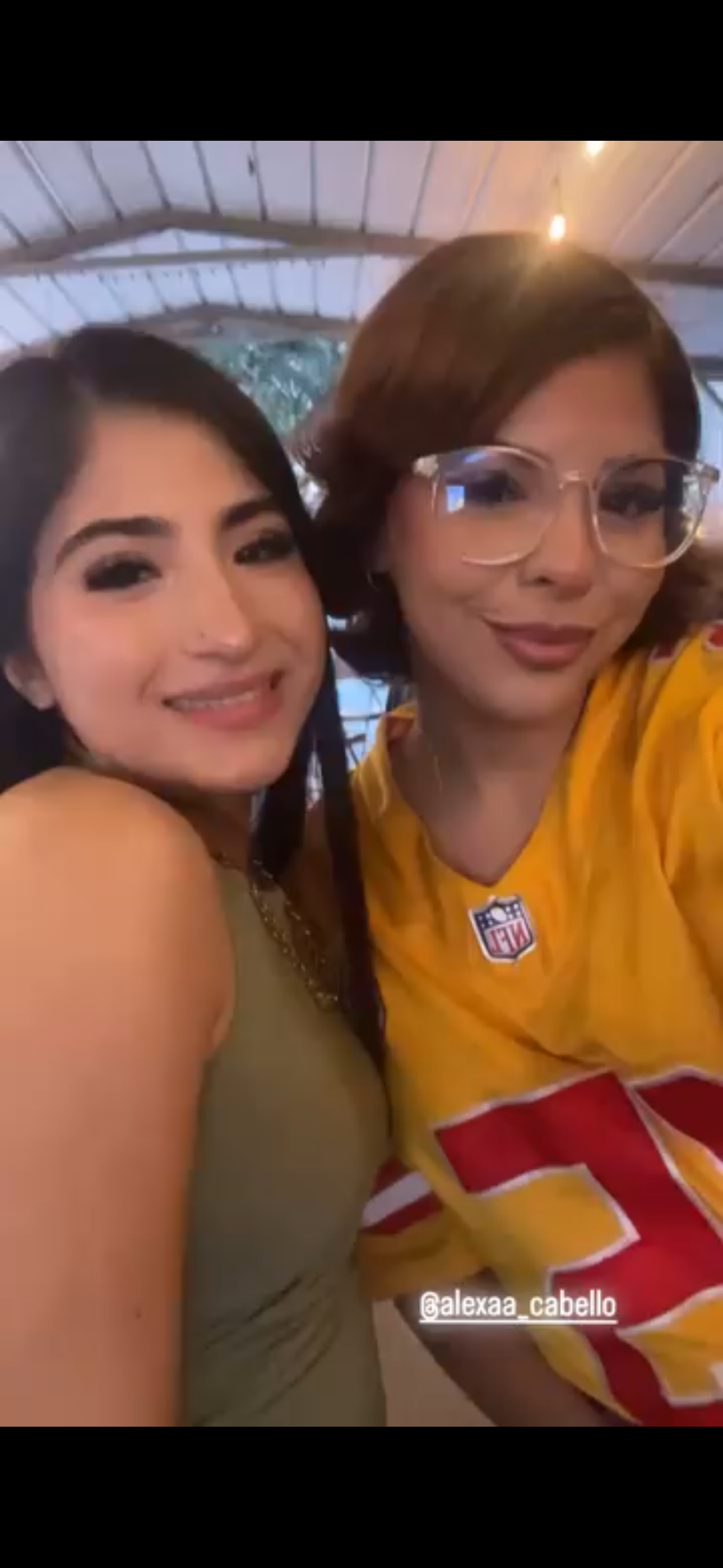 Two women taking a selfie