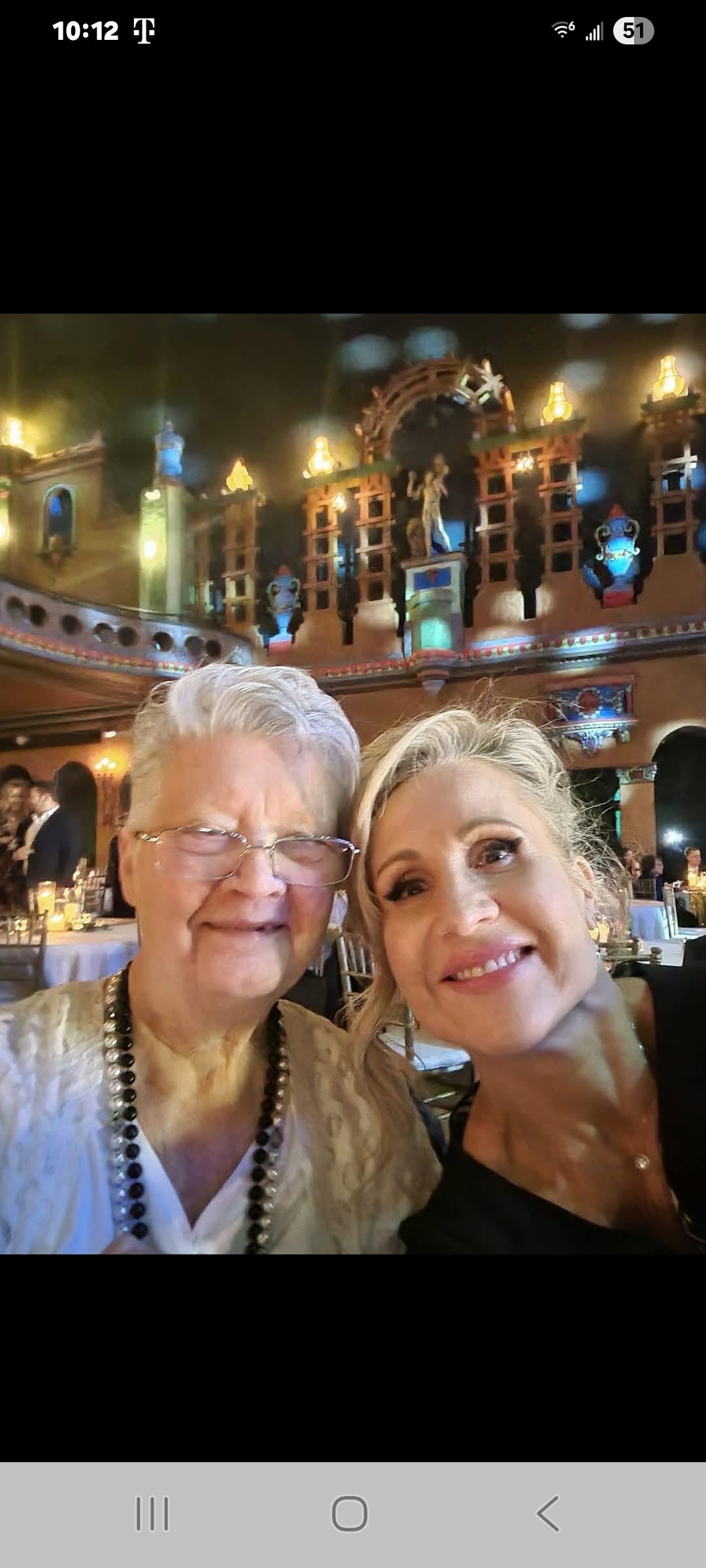 Two women taking a selfie