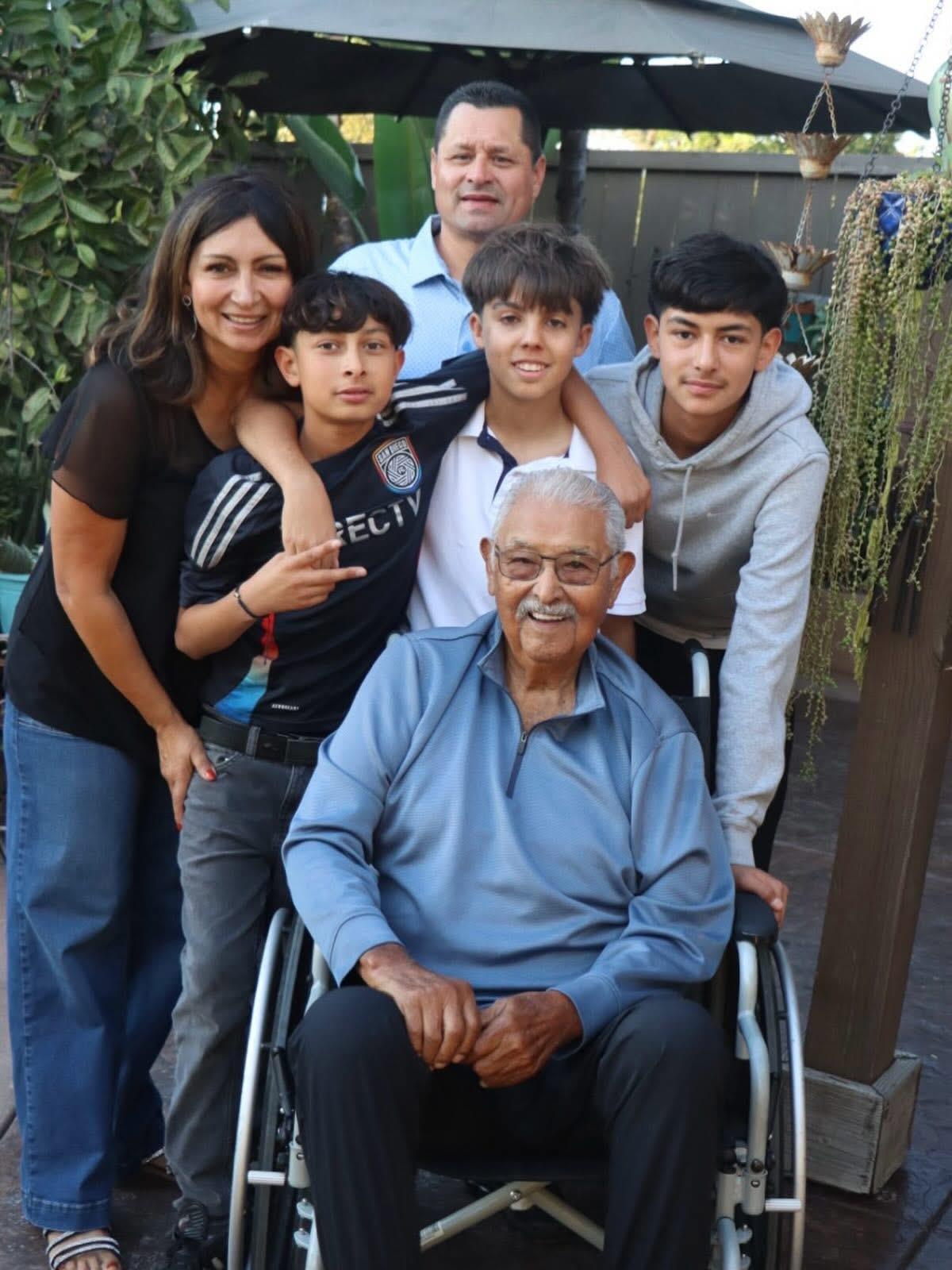 A group of people posing for a photo
