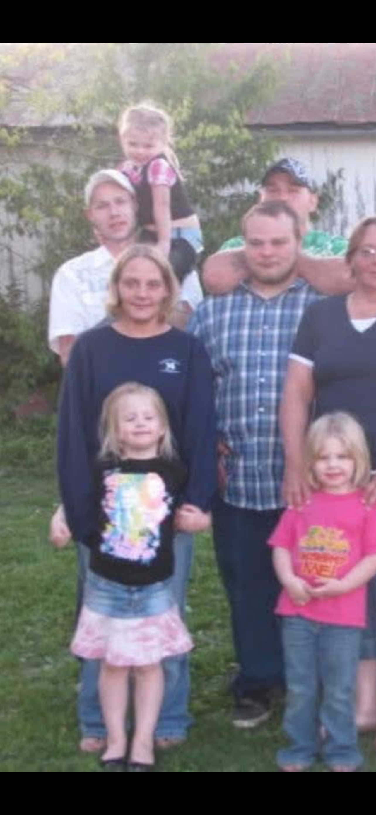 A group of people standing together