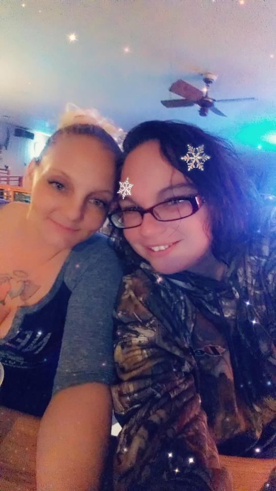 Two women taking a selfie