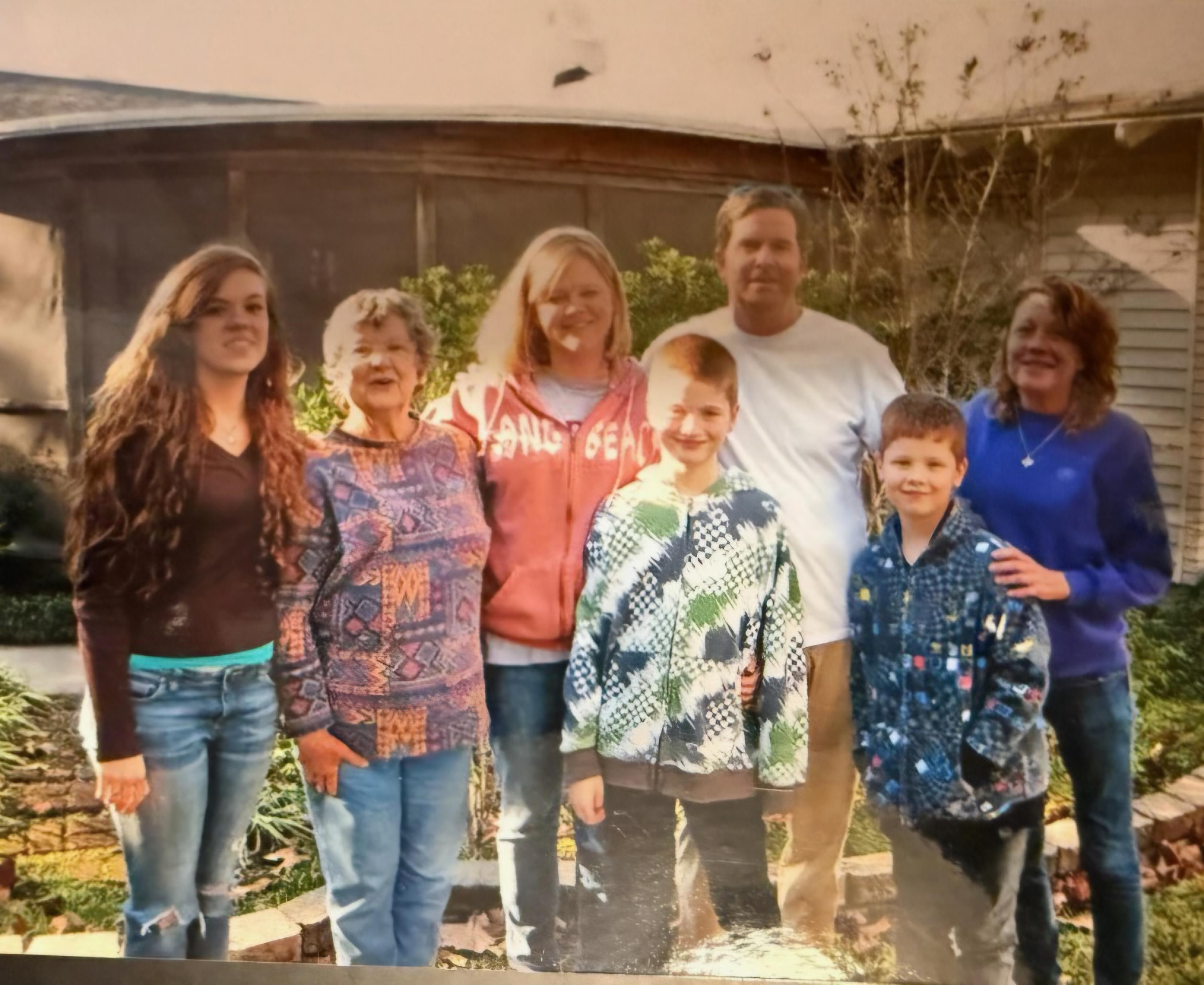 A group of people posing for a photo
