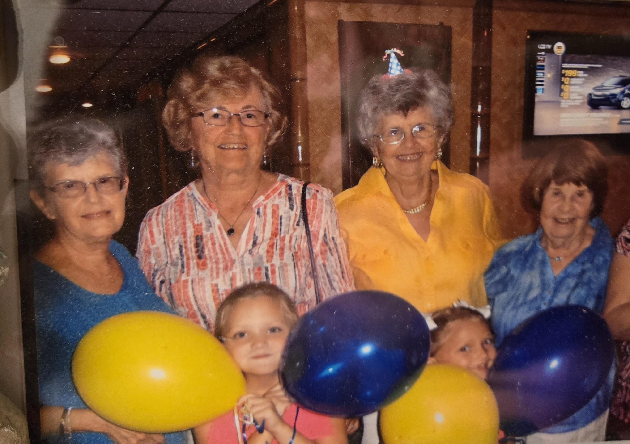 A group of women and children