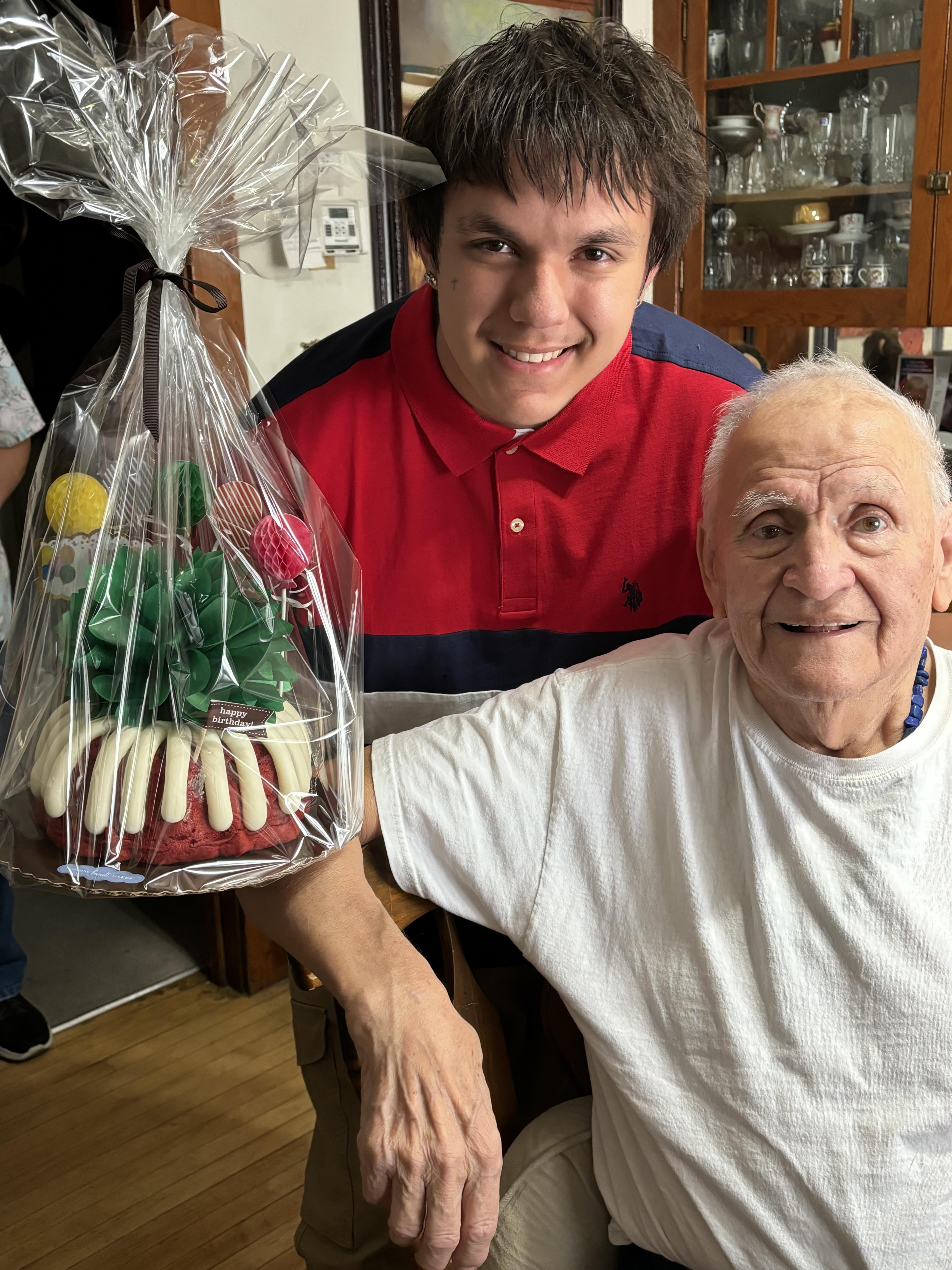 A man and woman posing for a picture